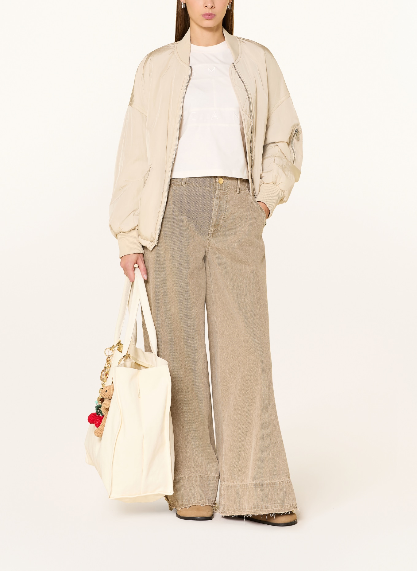 TOMMY JEANS T-Shirt: ECRU