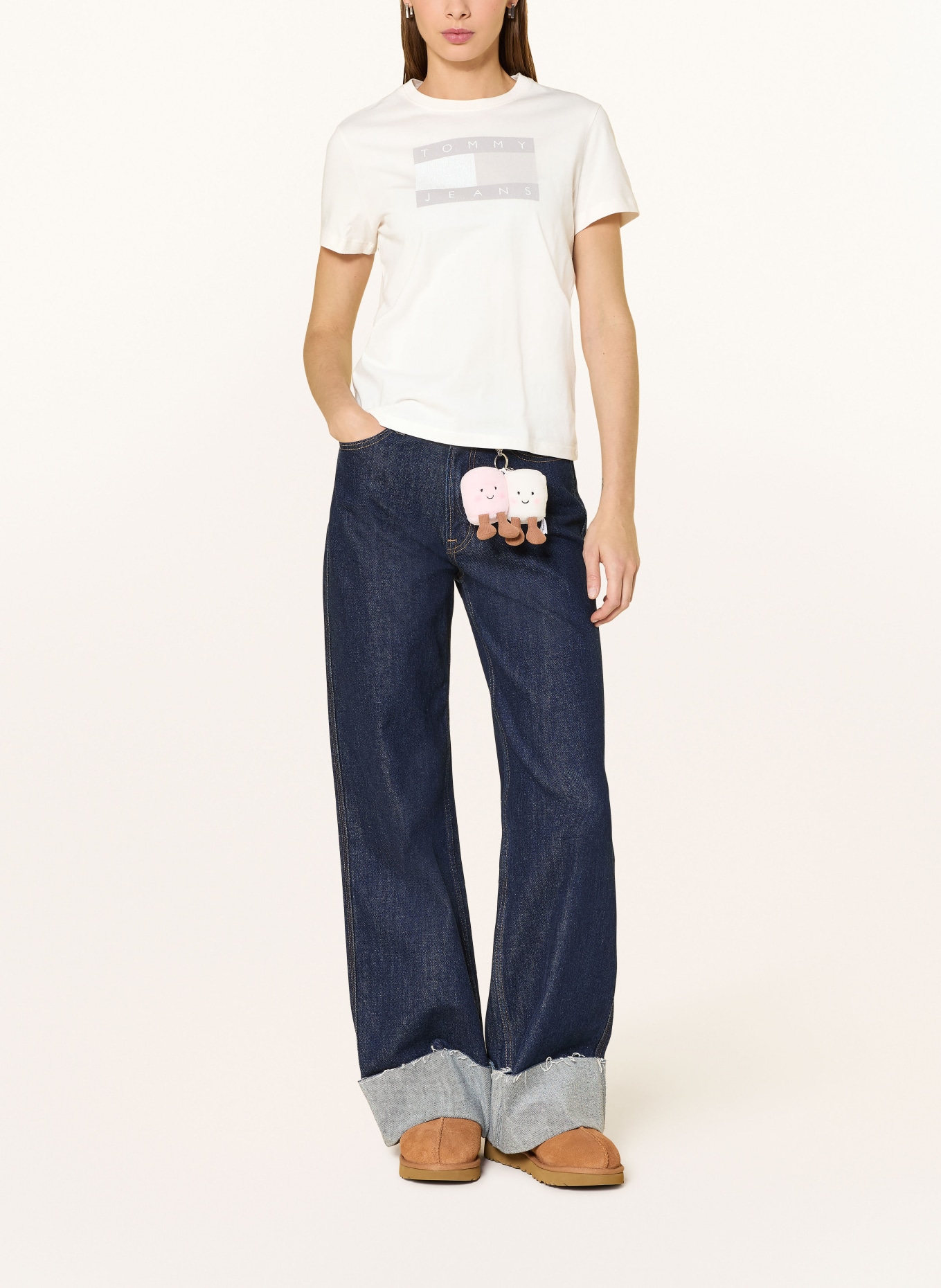 TOMMY JEANS T-shirt: ECRU