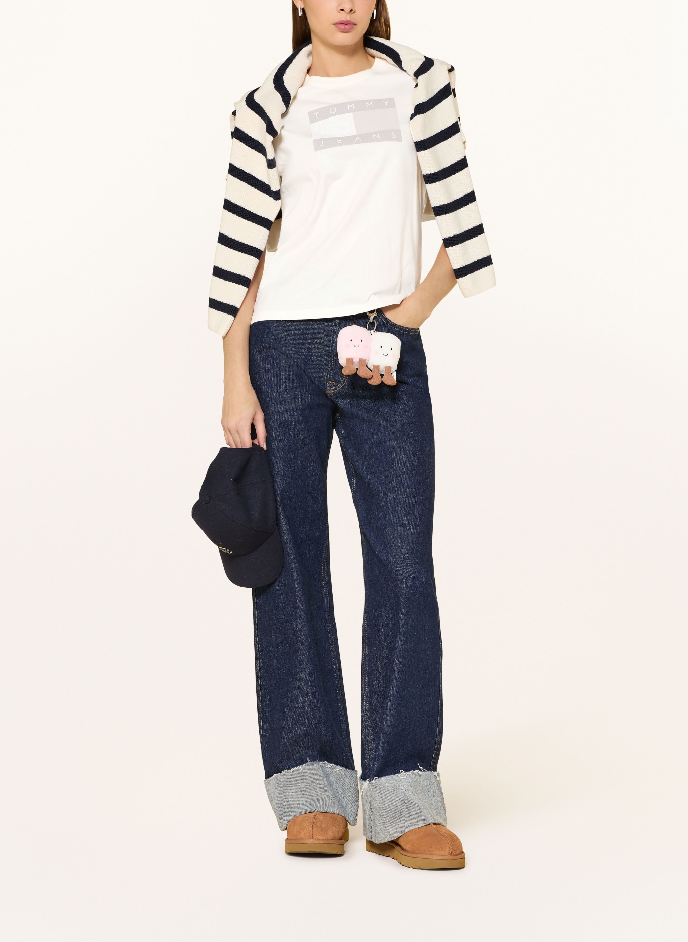 TOMMY JEANS T-shirt: ECRU