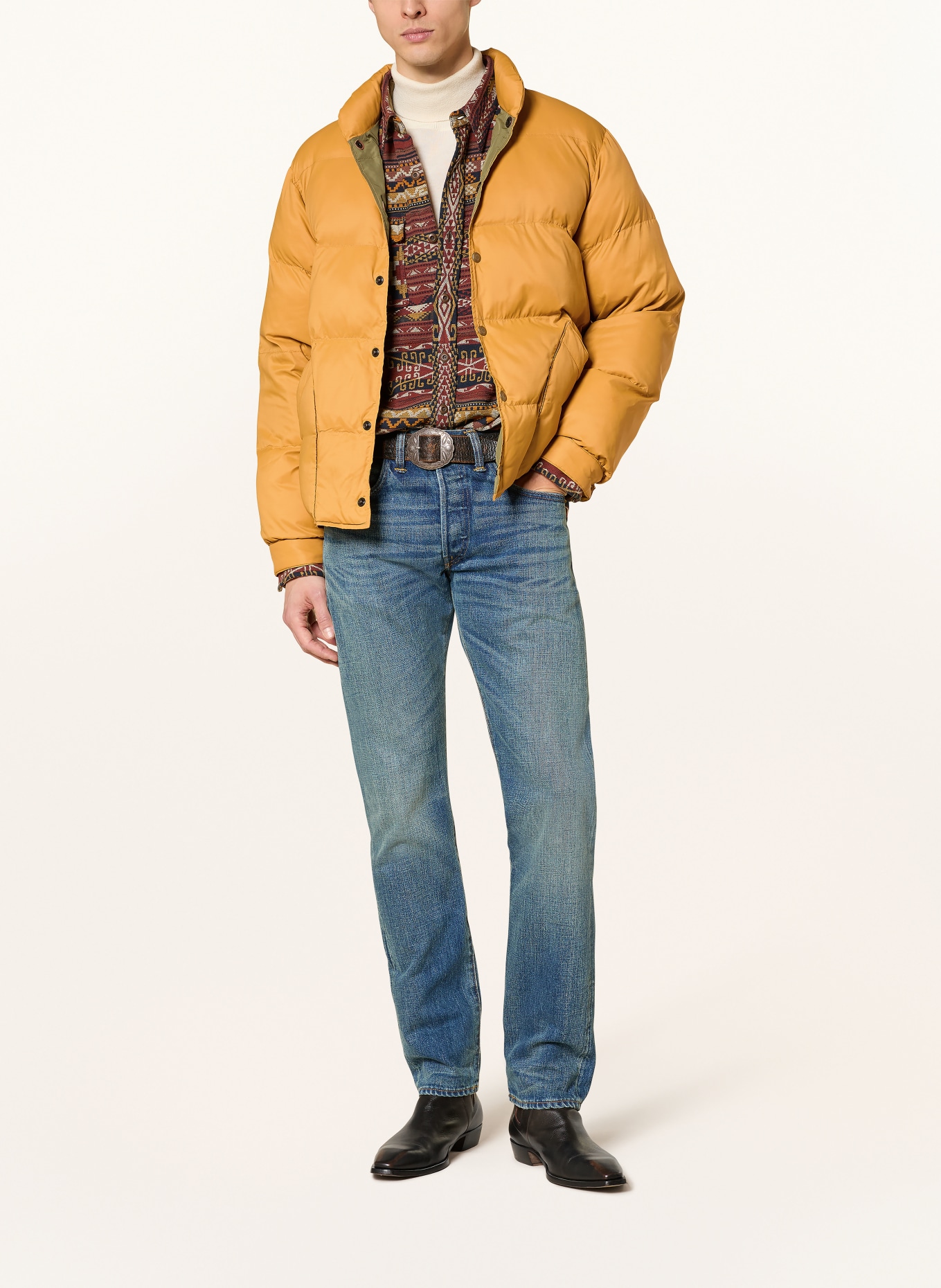 RRL Steppjacke: DUNKELGELB