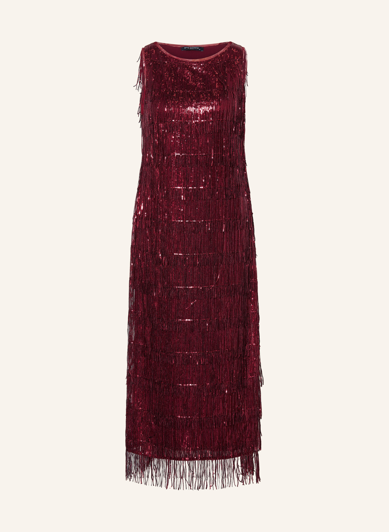 Ana Alcazar Cocktailkleid: DUNKELROT