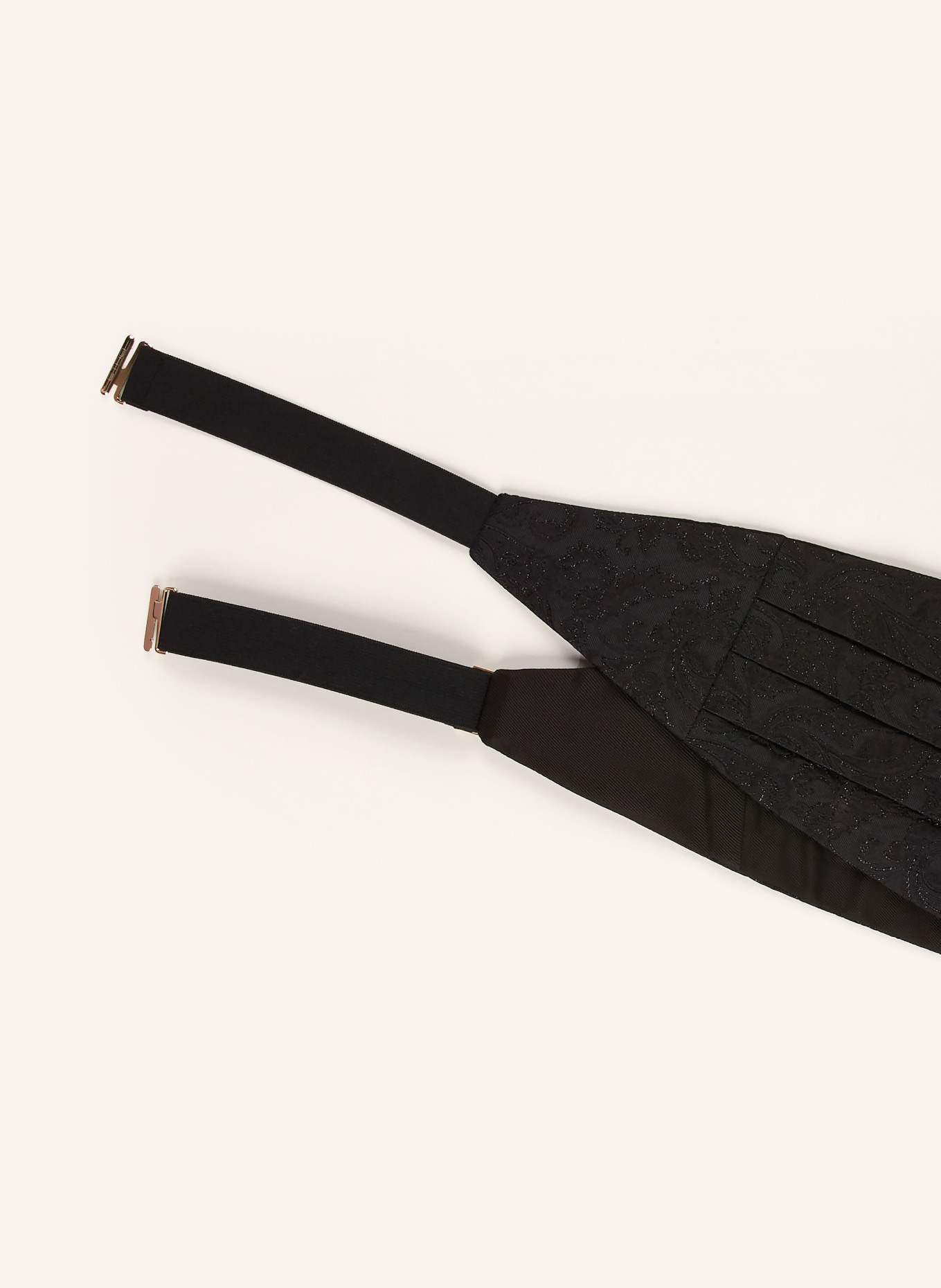 ETRO Kummerbund: SCHWARZ