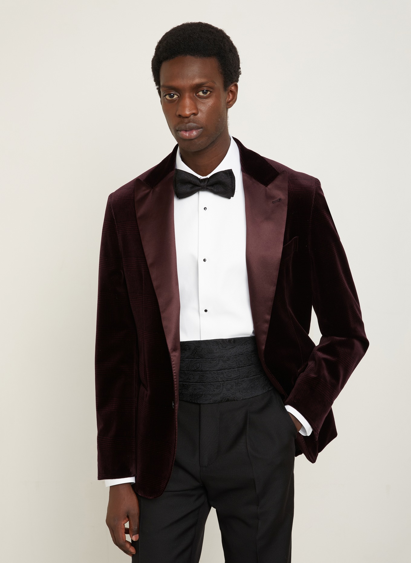 ETRO Kummerbund: SCHWARZ