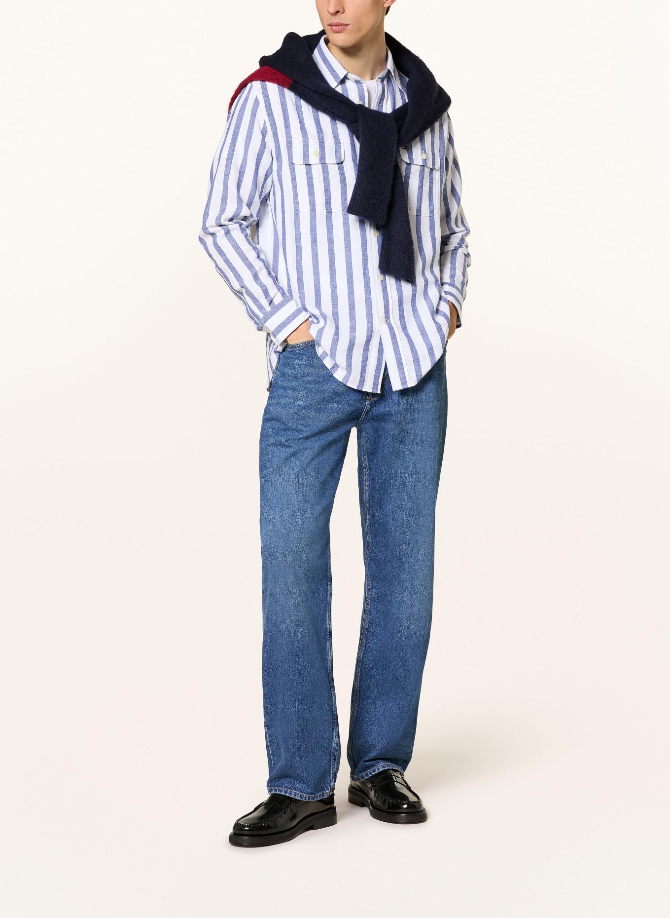 TOMMY HILFIGER Jeans Straight Fit: 1A7 Dash Blue