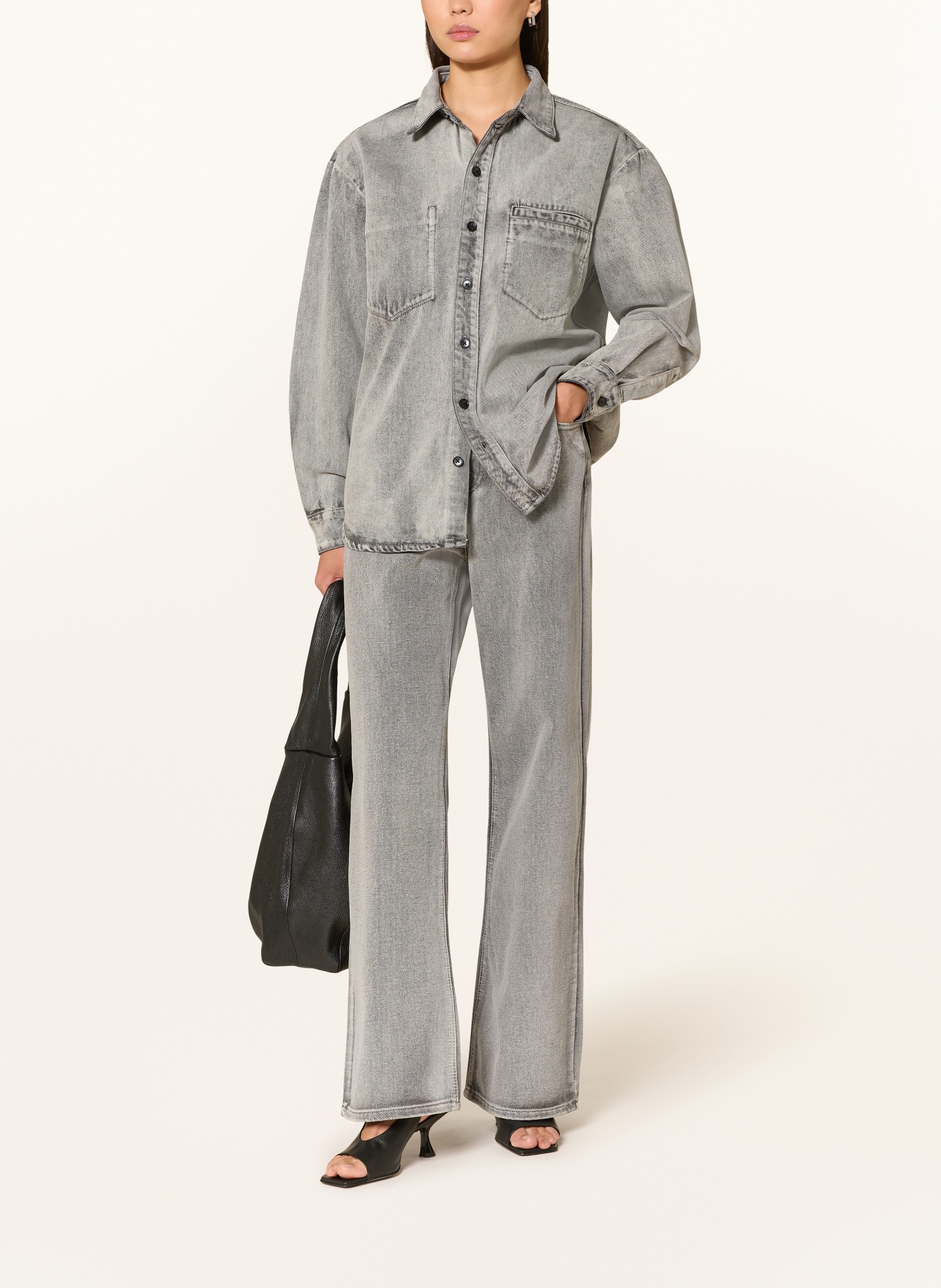 ELEH Straight Jeans: GRIGIO