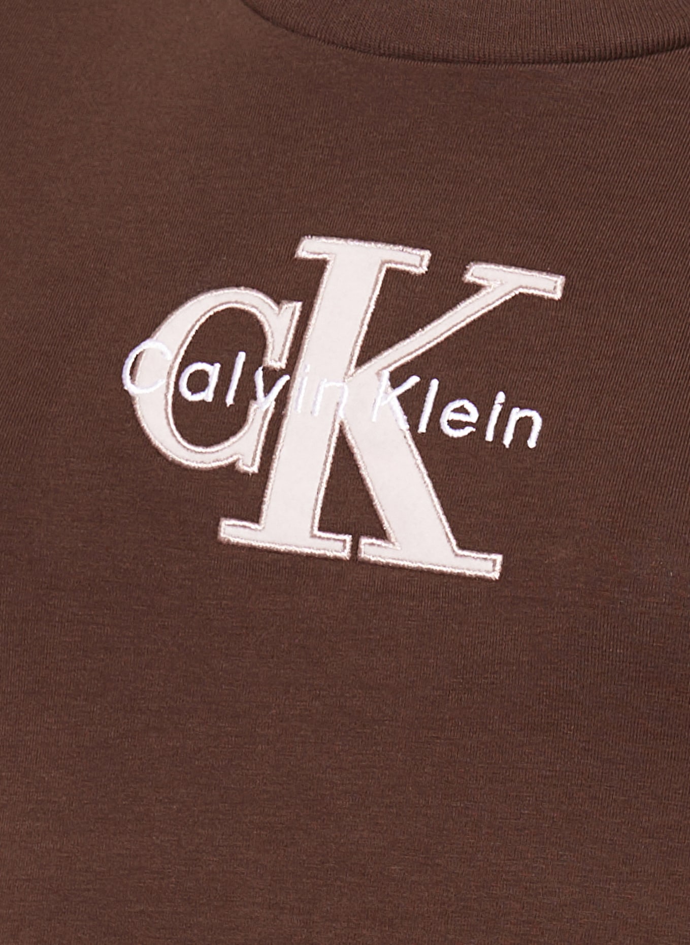 Calvin Klein T-Shirt: BRAUN