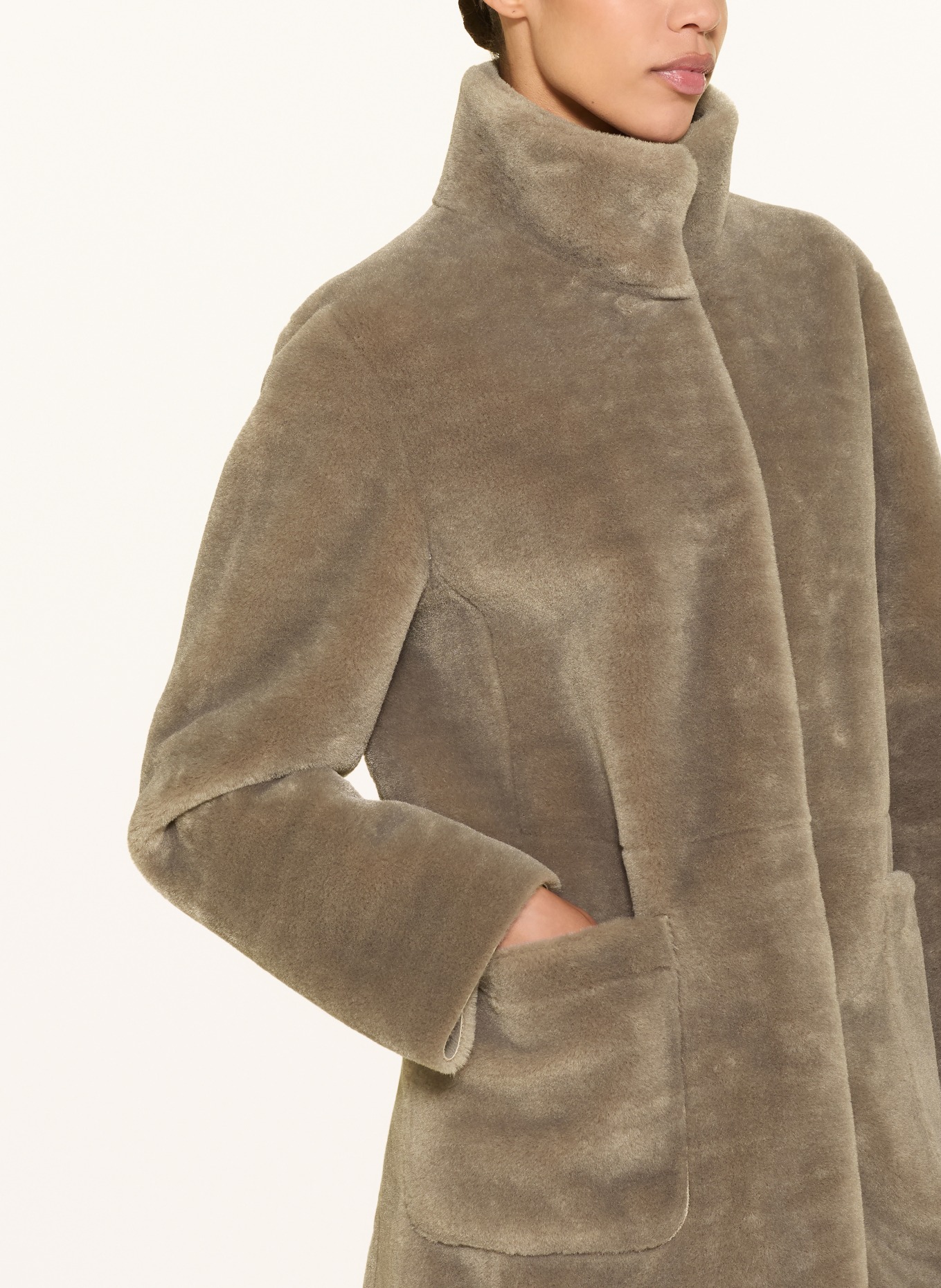 Juvia Manteau KAROLINA: TAUPE