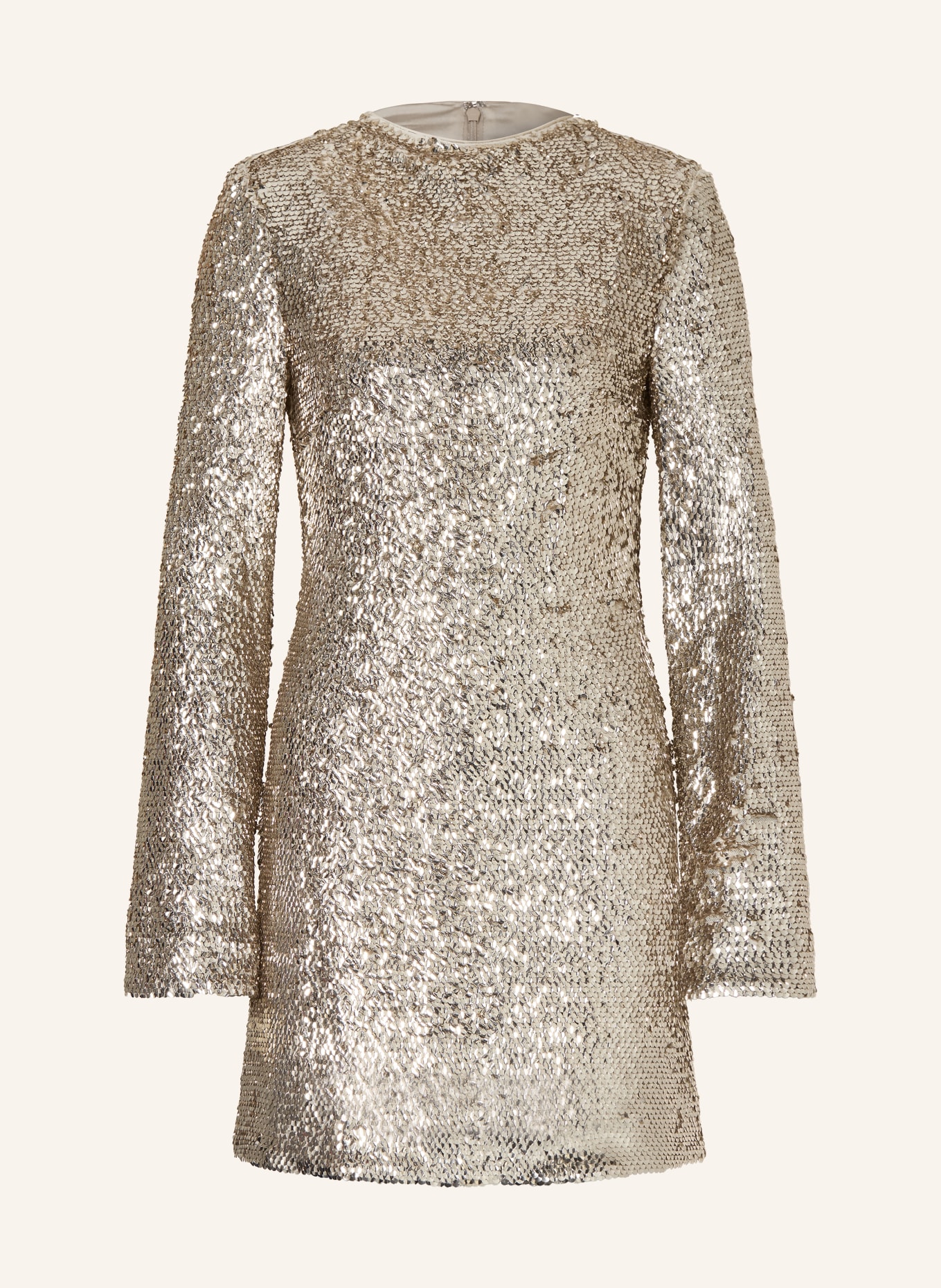 SIMKHAI Cocktailkleid OPAL: SILBER / CREME