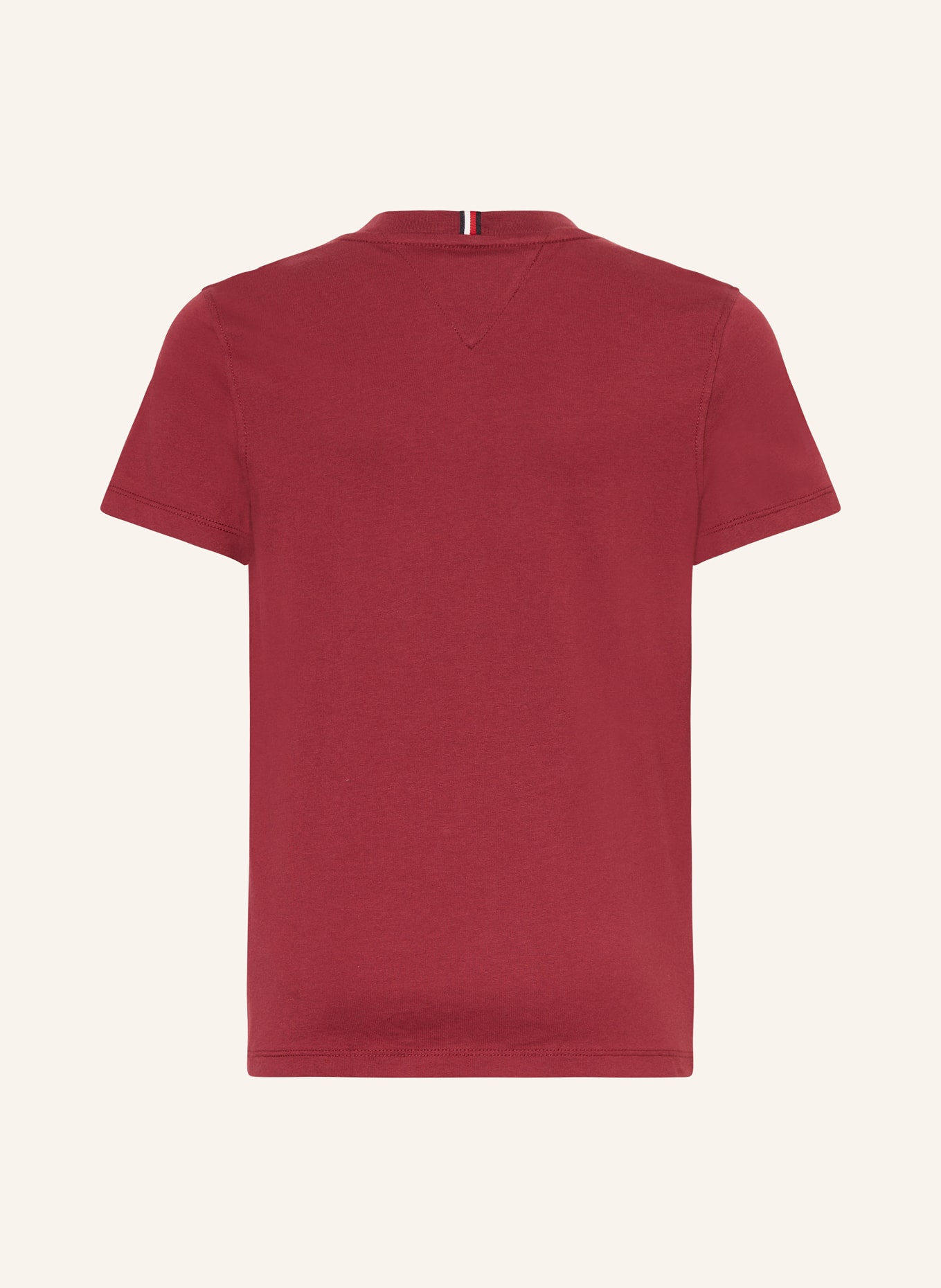 TOMMY HILFIGER T-Shirt: DUNKELROT