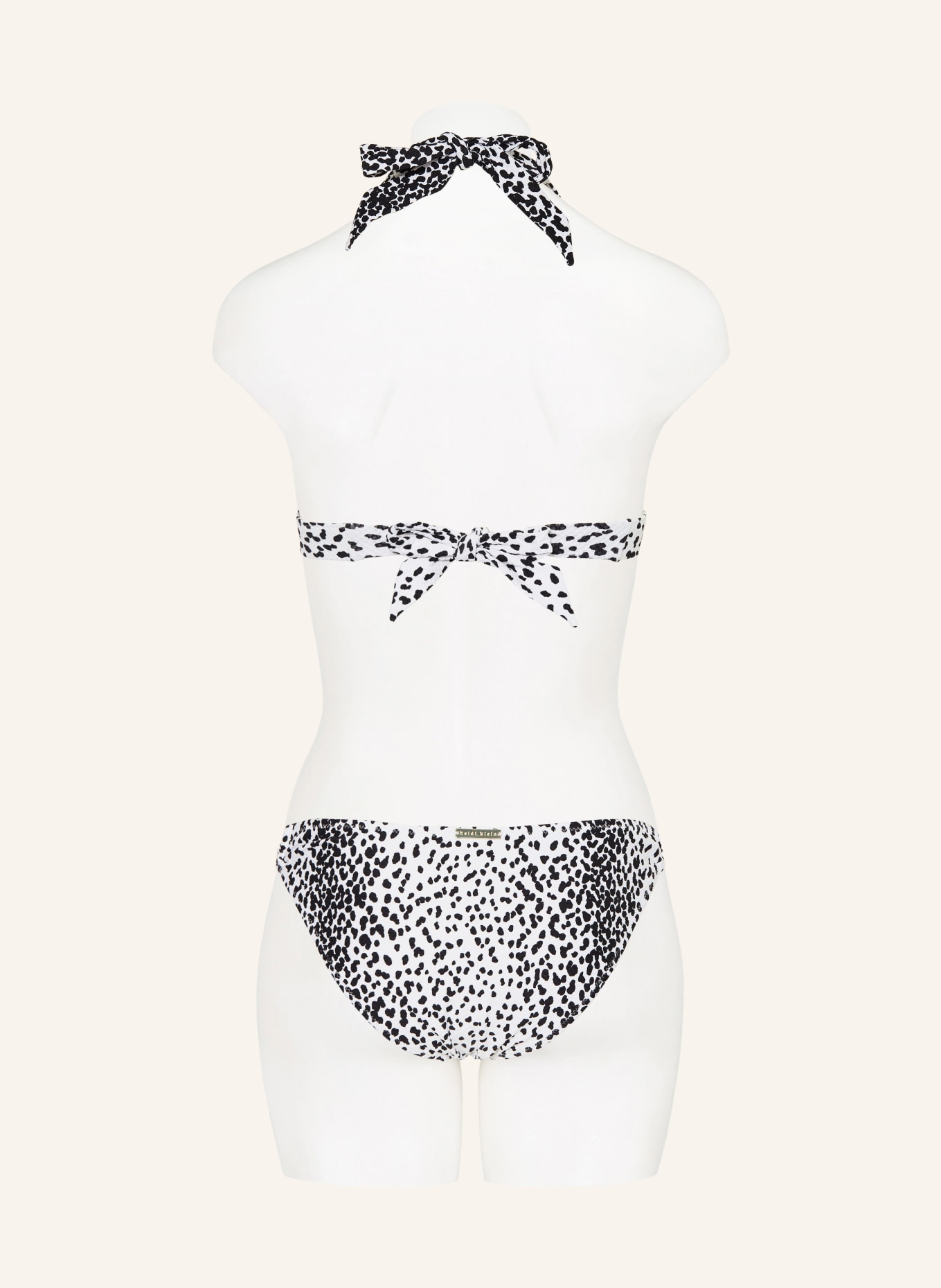 heidi klein Basic-Bikini-Hose ICARIA: WEISS / SCHWARZ