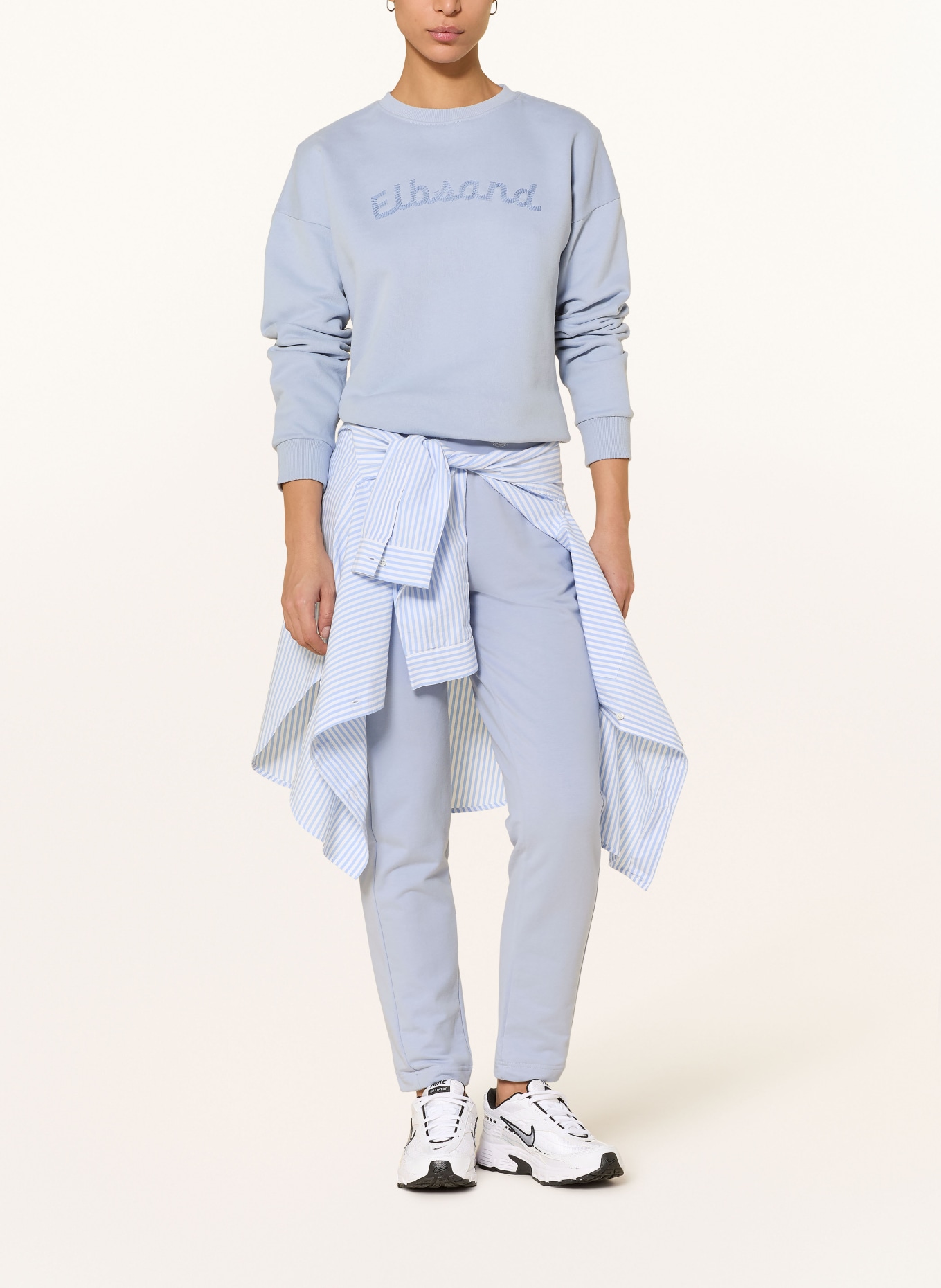 ELBSAND Sweatshirt EDRUN: BLAUGRAU