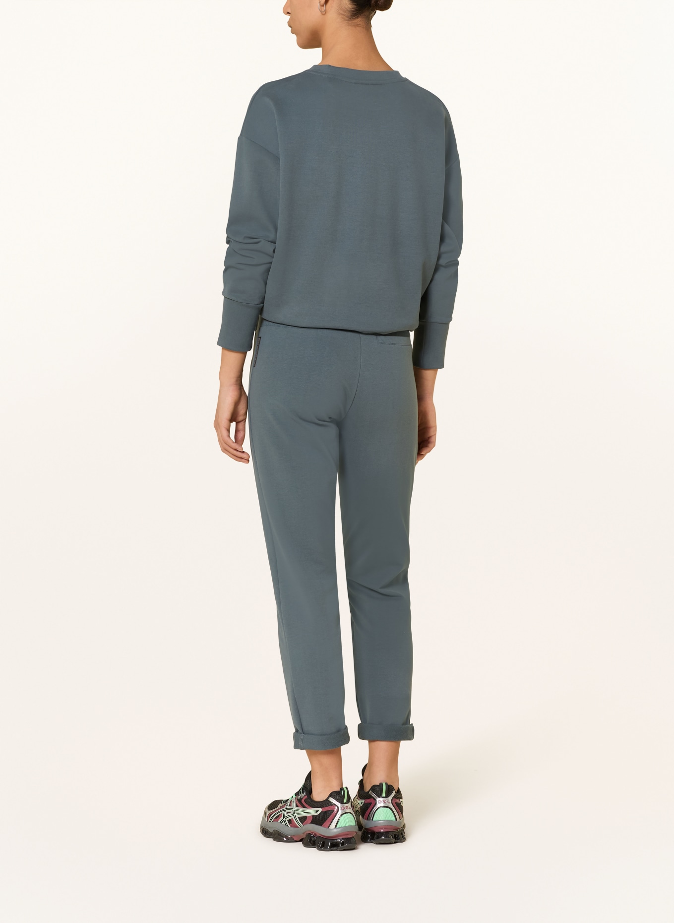 ELBSAND Sweatshirt TOVE: PETROL