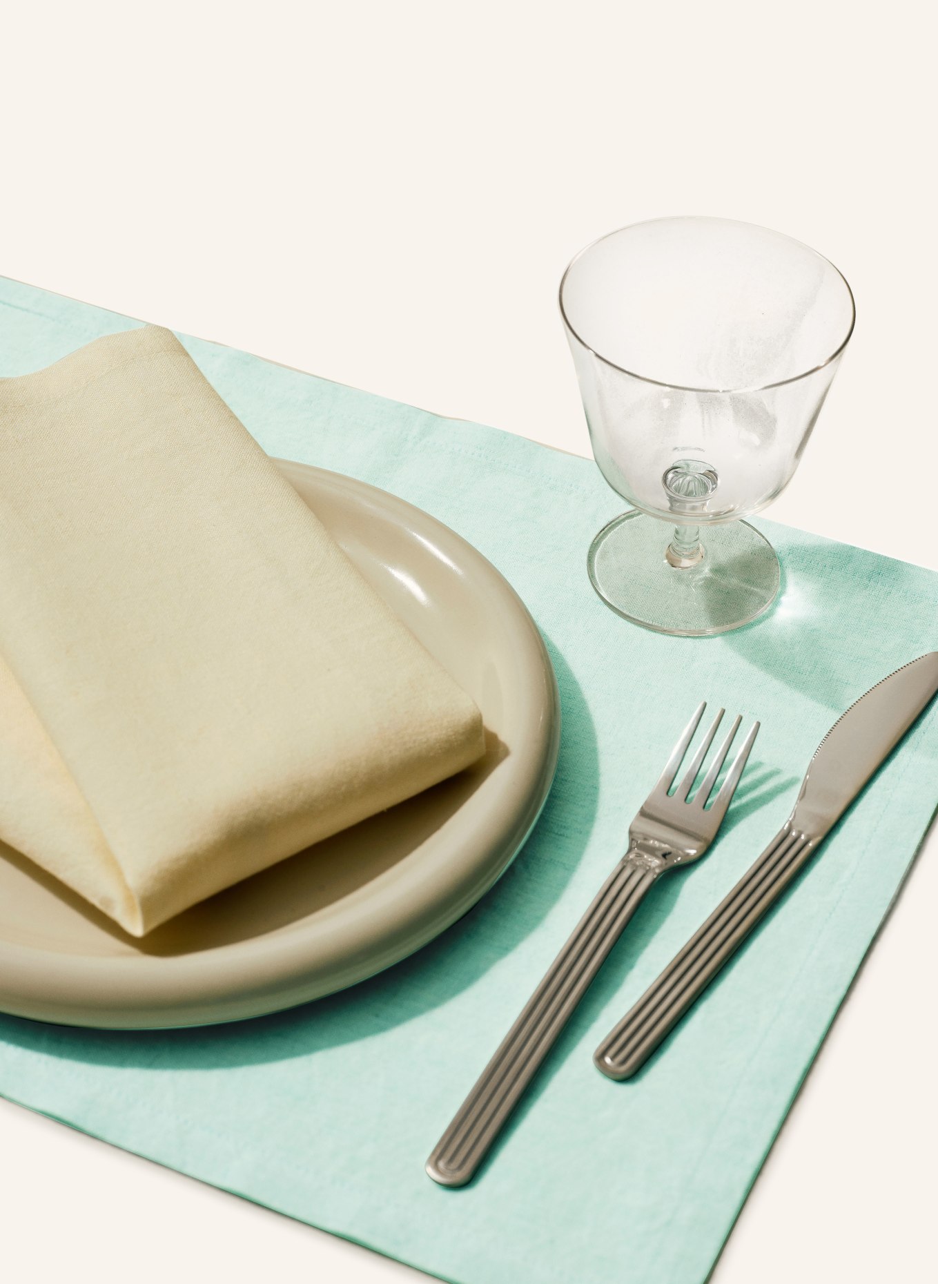 HAY Zestaw 4 obrusów TAVOLO: MIĘTOWY