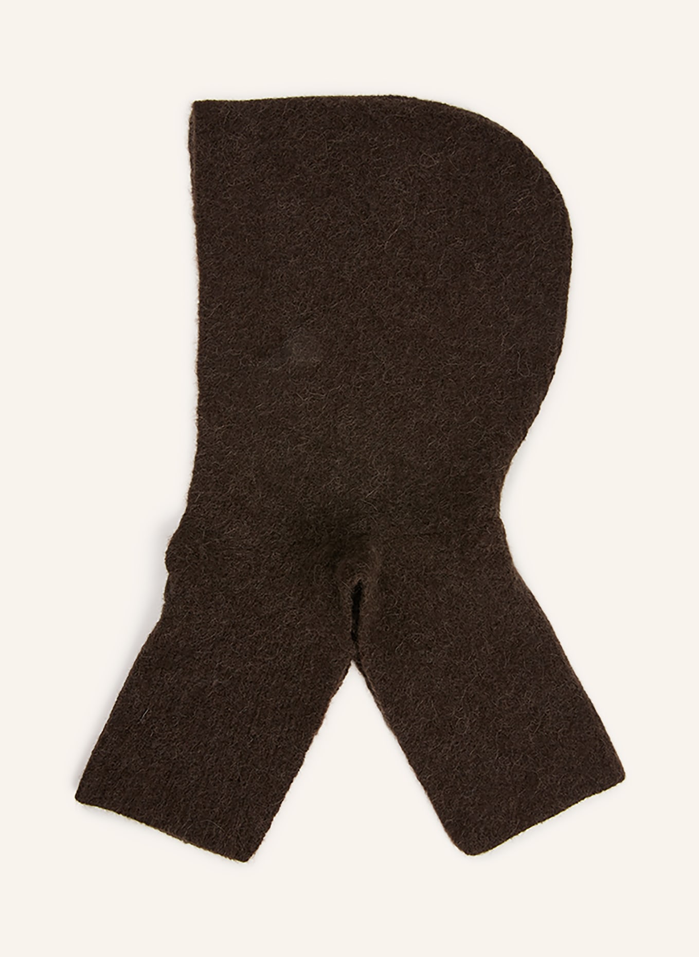 American Vintage Czapka VITOW z alpaką: CIEMNOBRĄZOWY