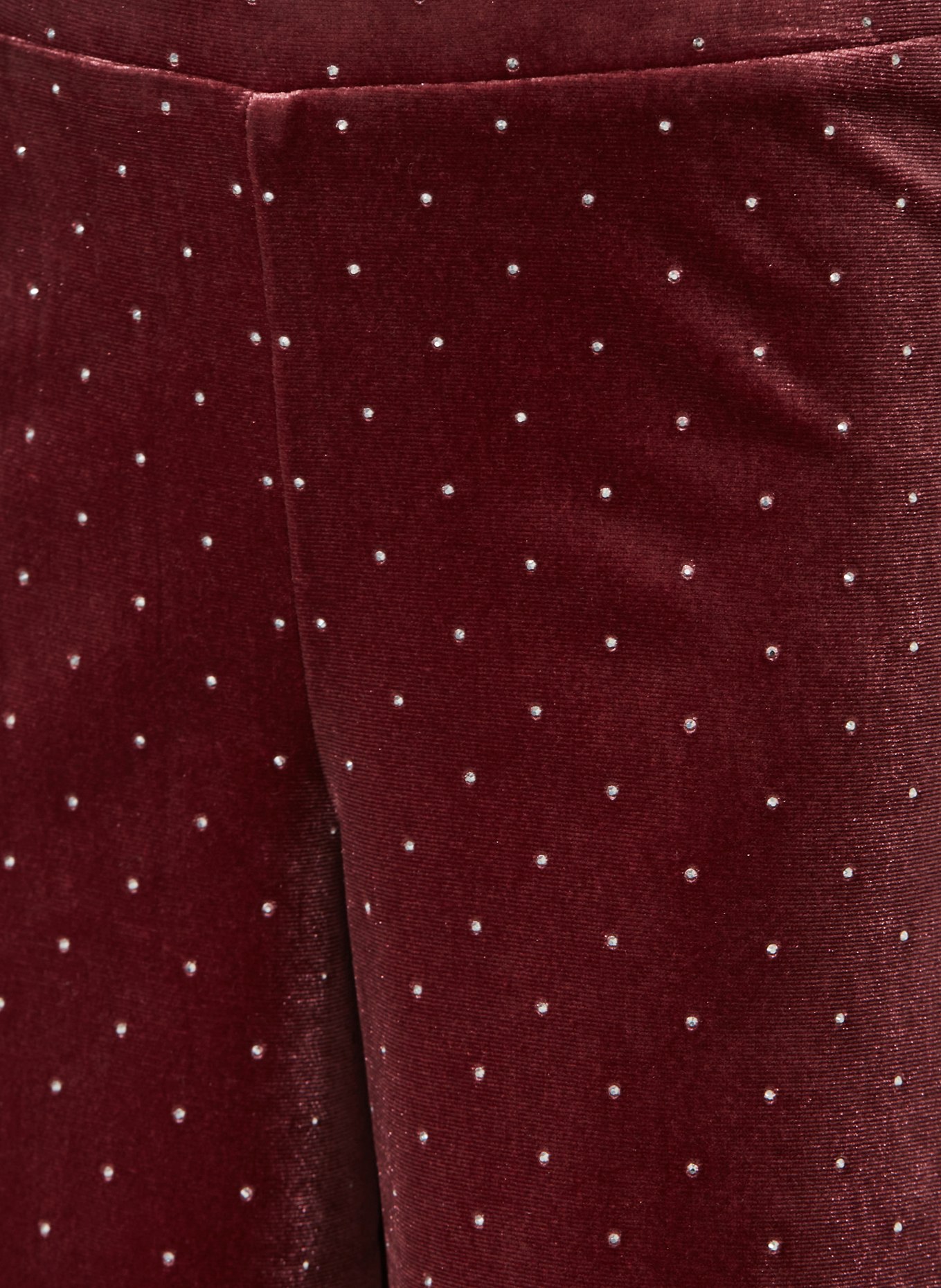 s.Oliver RED Samthose mit Schmucksteinen: ALTROSA