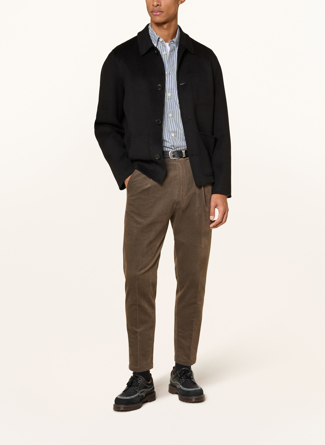 DRYKORN Overjacket MAKONA: SCHWARZ