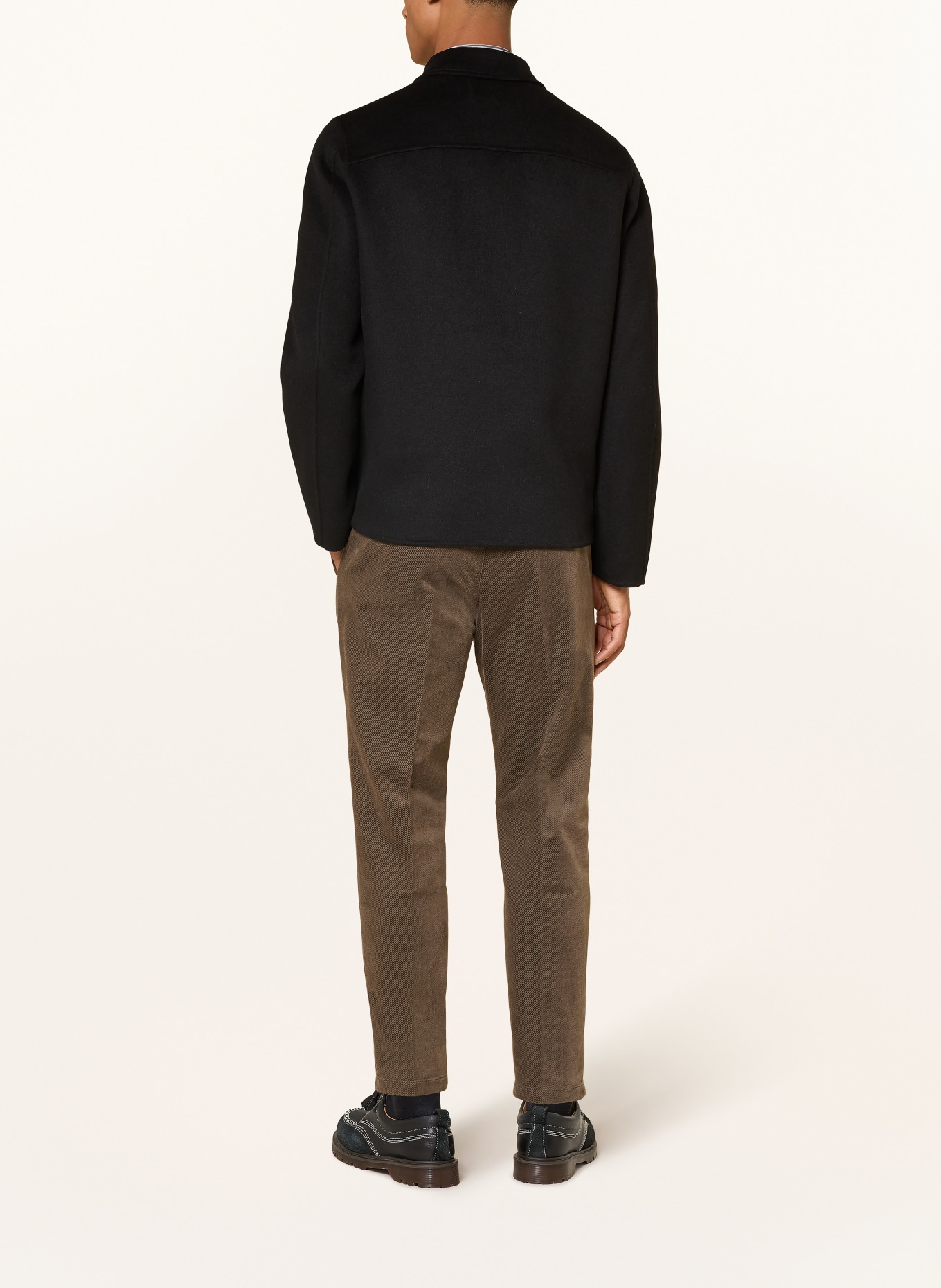 DRYKORN Overjacket MAKONA: SCHWARZ