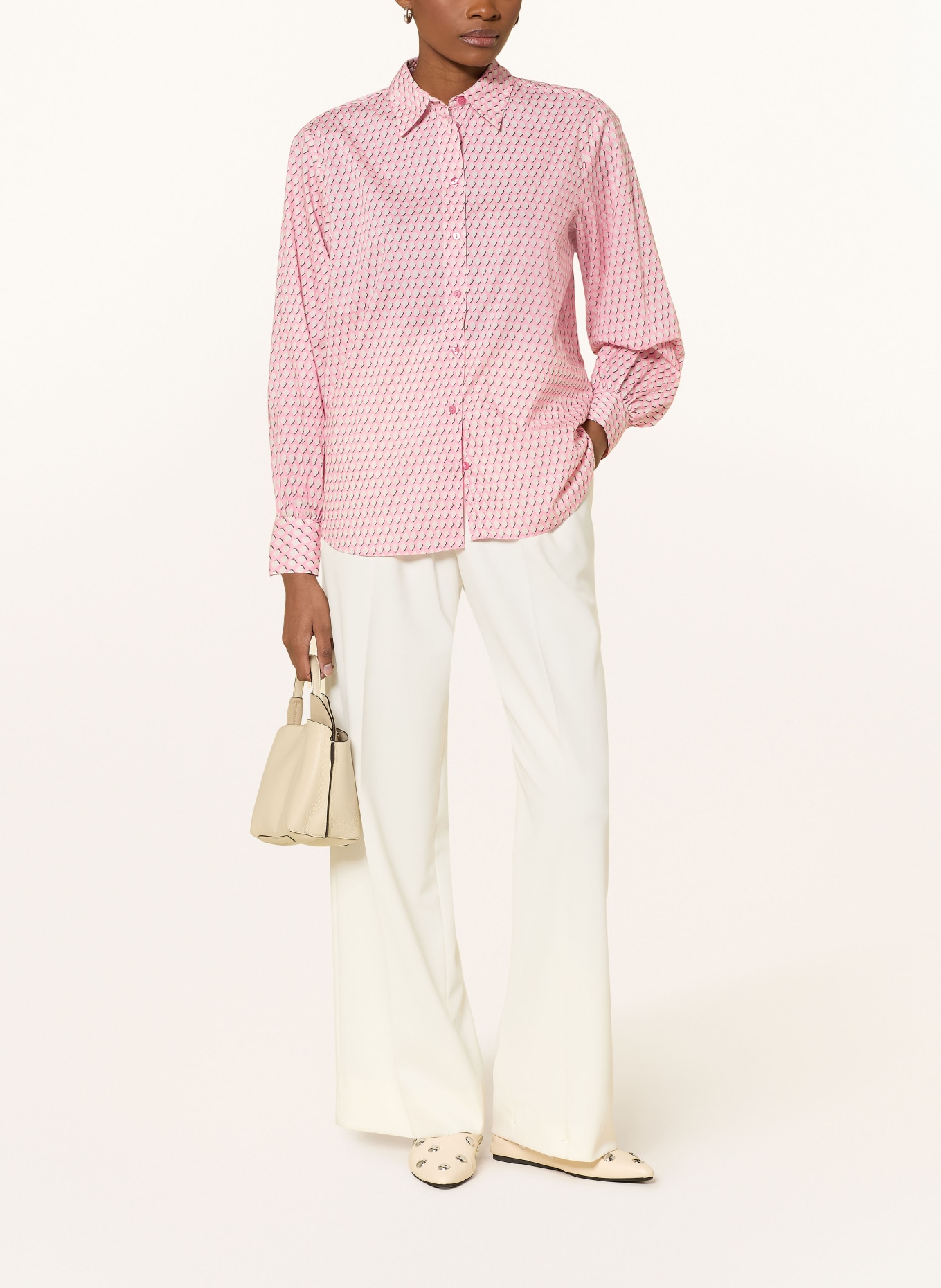 Smith & Soul Hemdbluse: ROSA / BEIGE