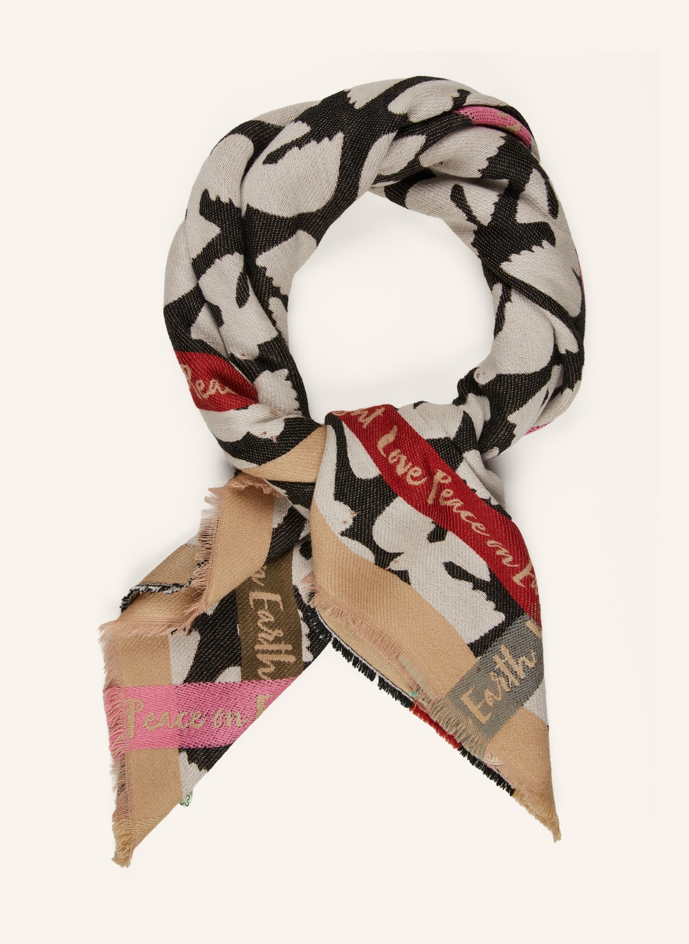CODELLO Tuch: BEIGE / ROSA / SCHWARZ