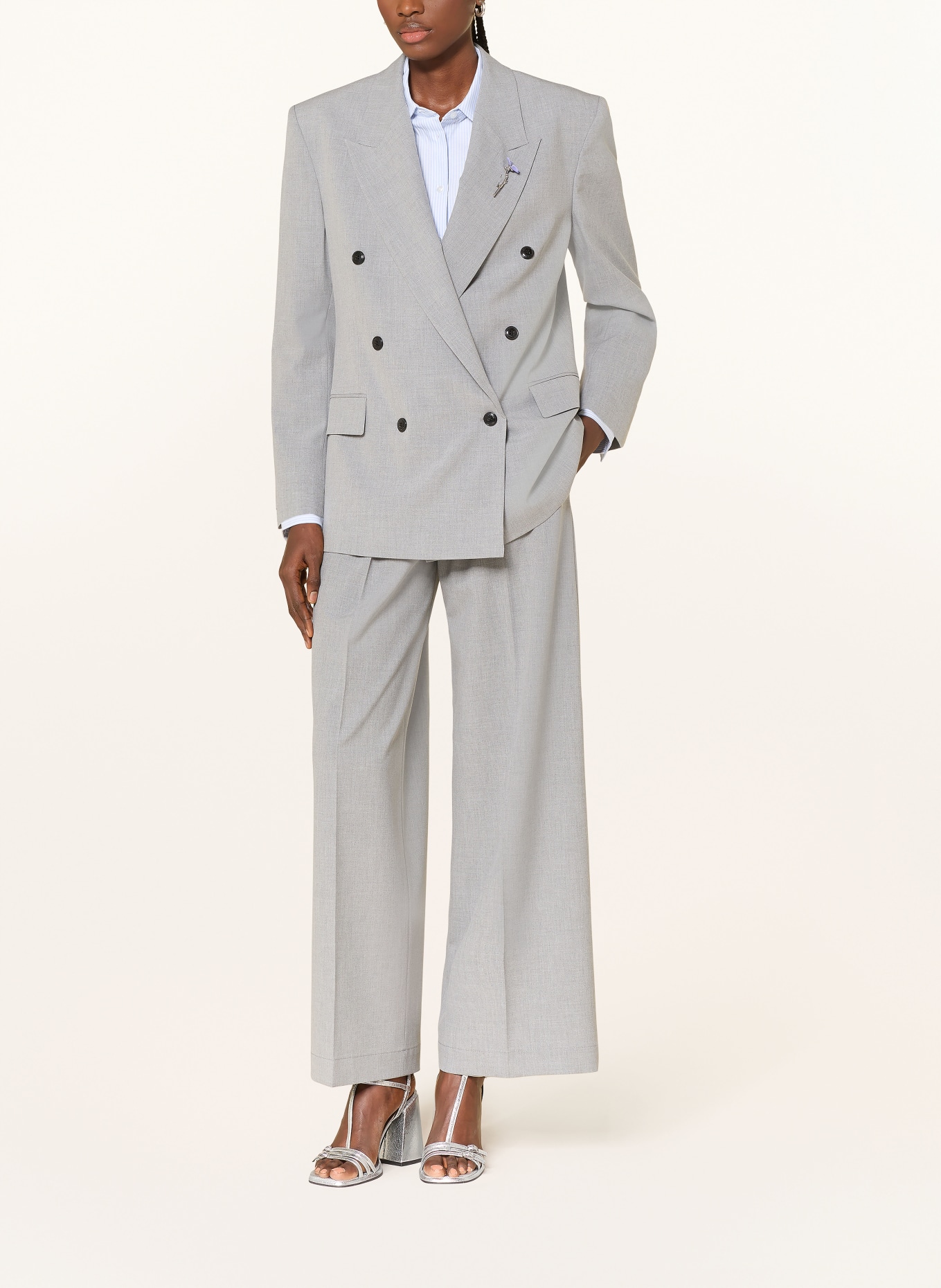 HUGO Blazer ANTEGI: HELLGRAU