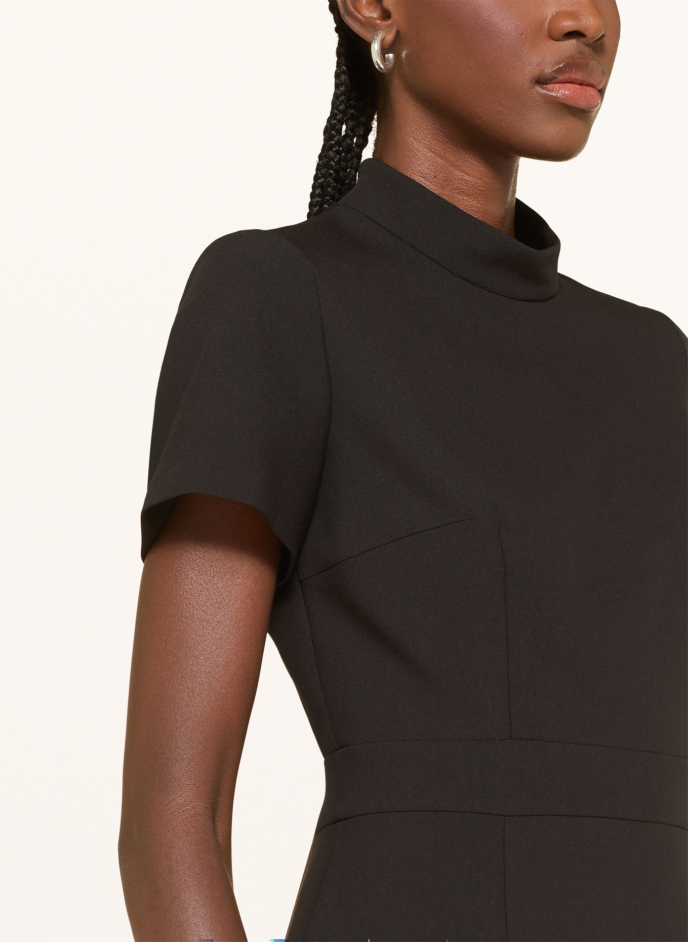 HUGO Kleid KAFINE: SCHWARZ