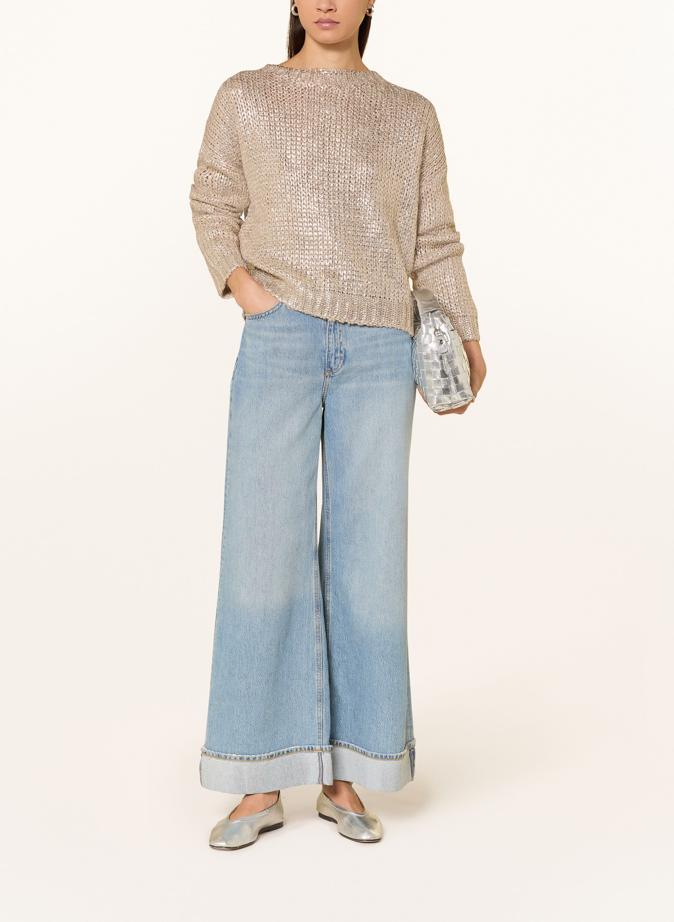 Rich & Royal Pullover: GOLD