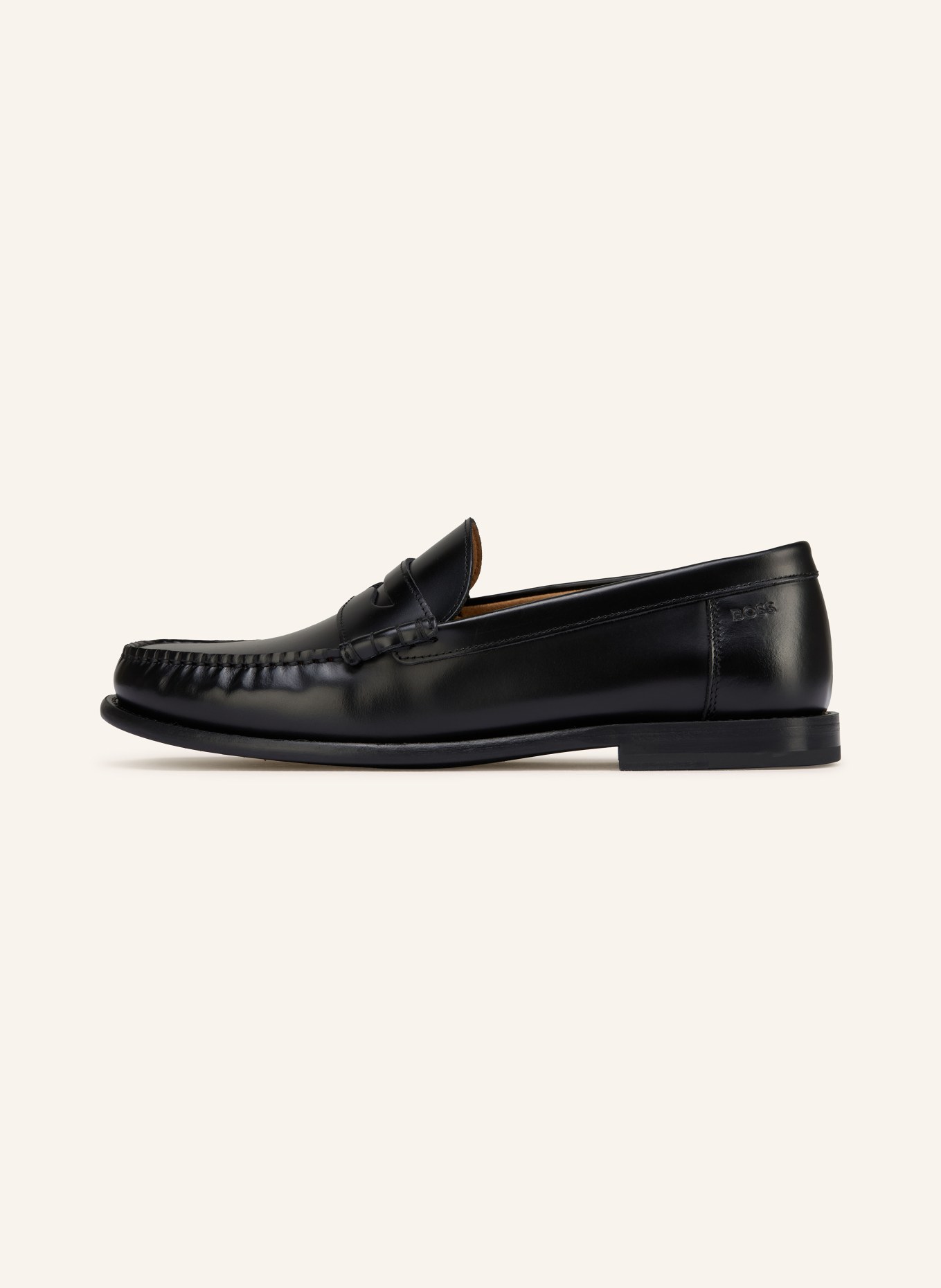 BOSS Penny-Loafer TEVAN: SCHWARZ
