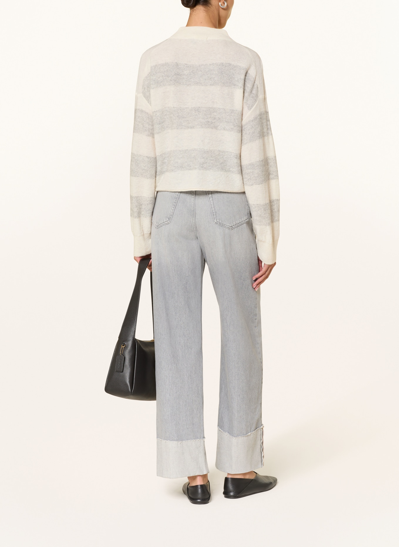 DRYKORN Wide Leg Jeans MEDLEY: 6600 grau