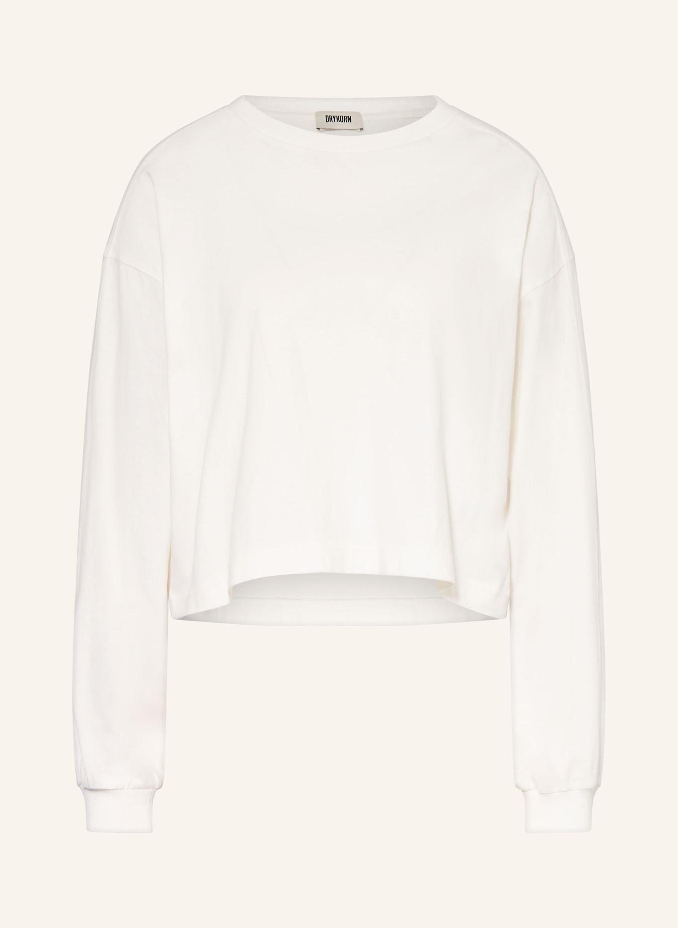 DRYKORN Sweatshirt KELAI: WEISS