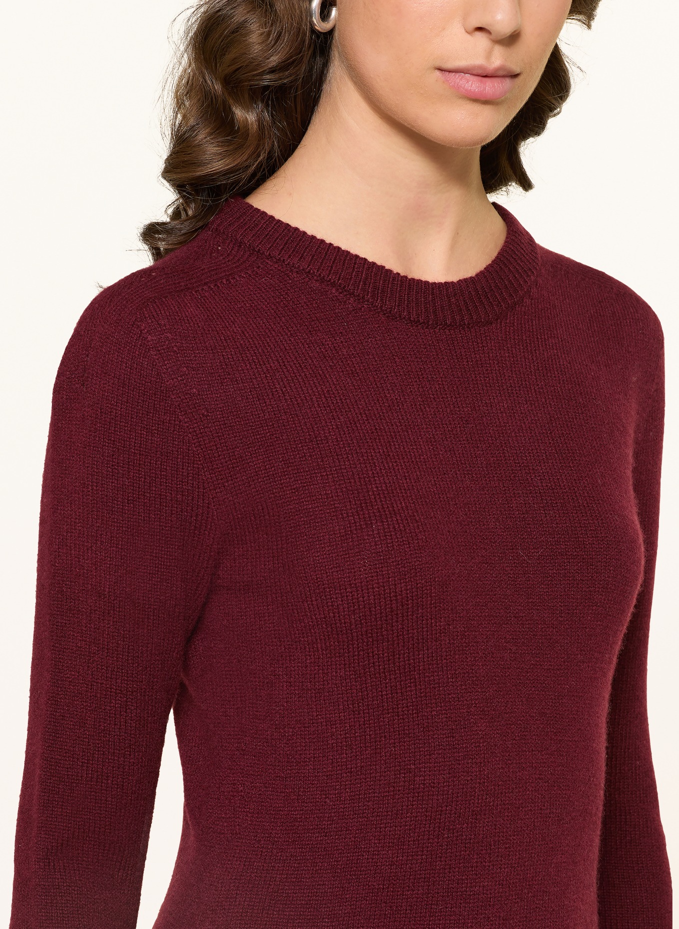 DRYKORN Strickkleid BRIANNA: DUNKELROT