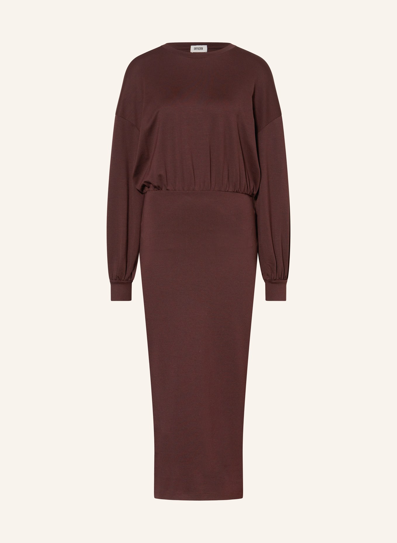 DRYKORN Jerseykleid VILIAN: DUNKELROT
