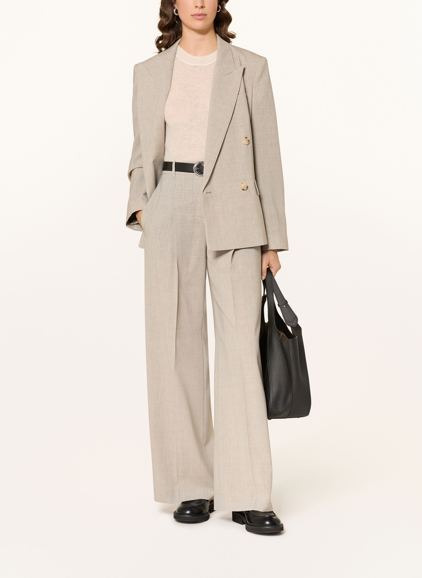 BOSS Marlenehose TIANA: GRAU