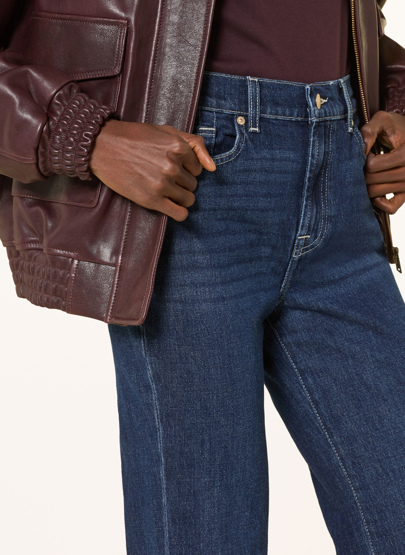 7 for all mankind Flared Jeans RETRO FLARE: 1ZO Oceandrift