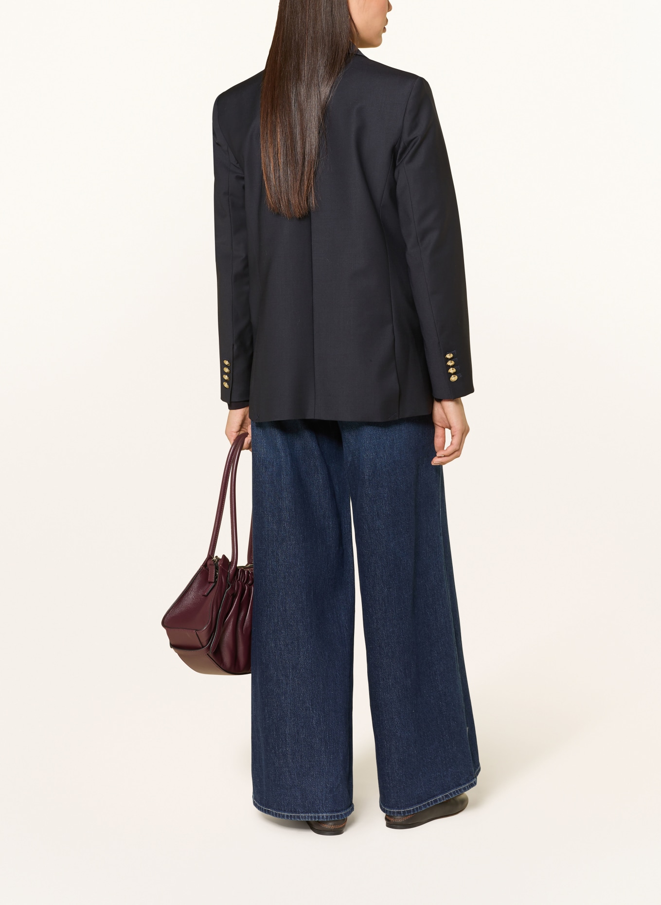 7 for all mankind Wide Leg Jeans MARIE: 1ZO Oceandrift