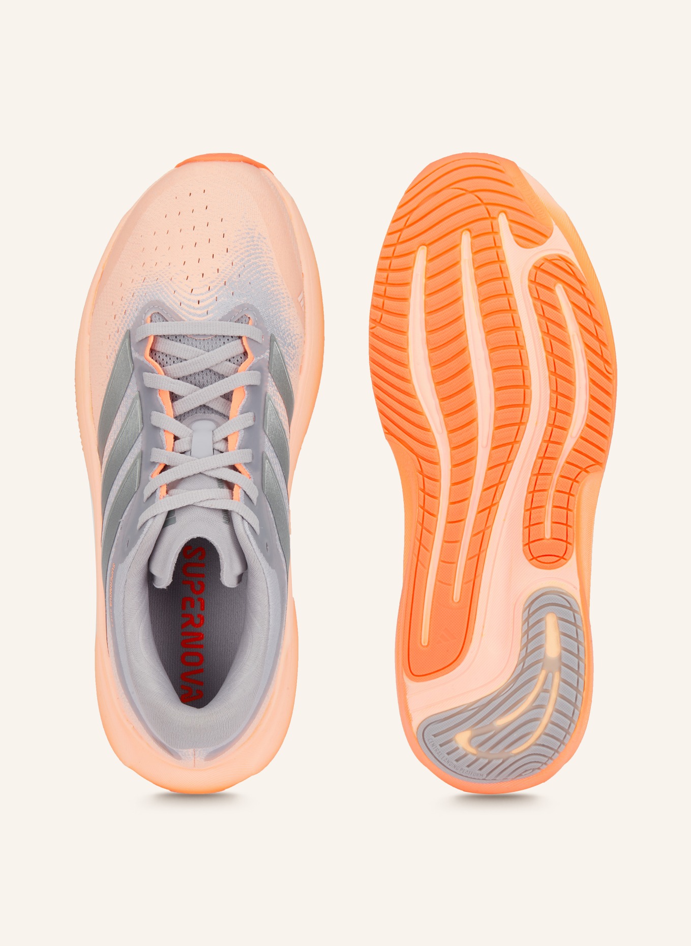 adidas Laufschuhe SUPERNOVA RISE 3: LACHS / GRAU