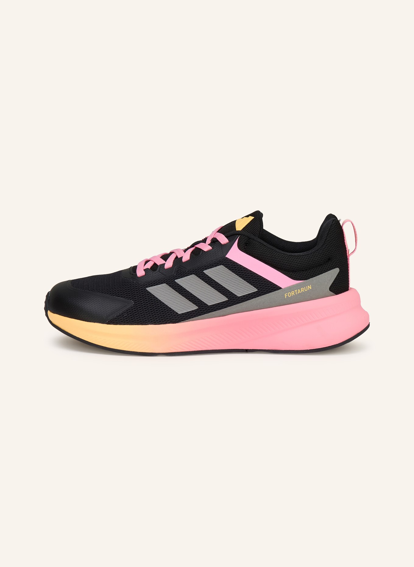 adidas Sneaker FORTARUN 4.0: SCHWARZ / ROSA / GRAU