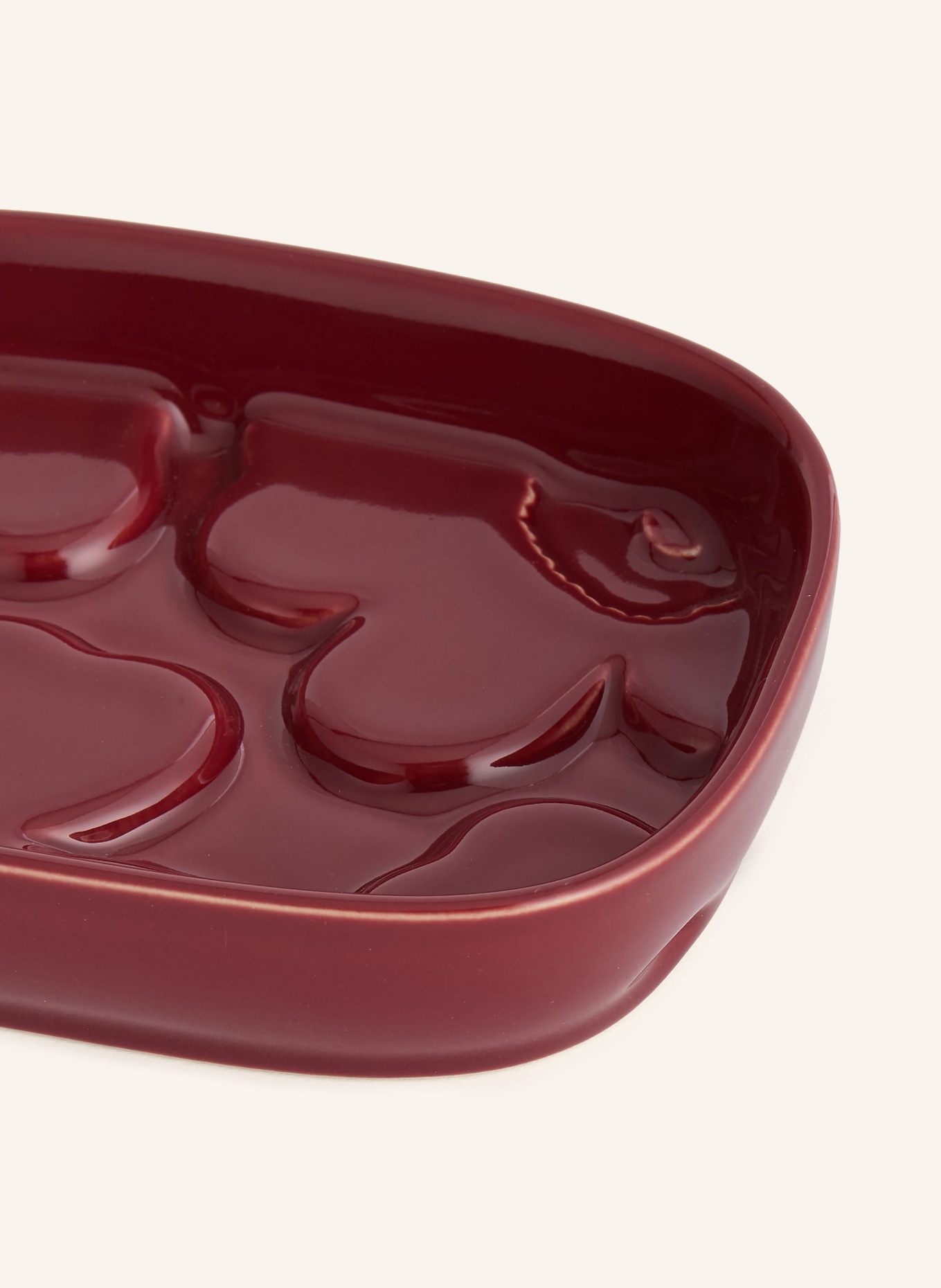 marimekko Seifenschale UNIKKO: DUNKELROT