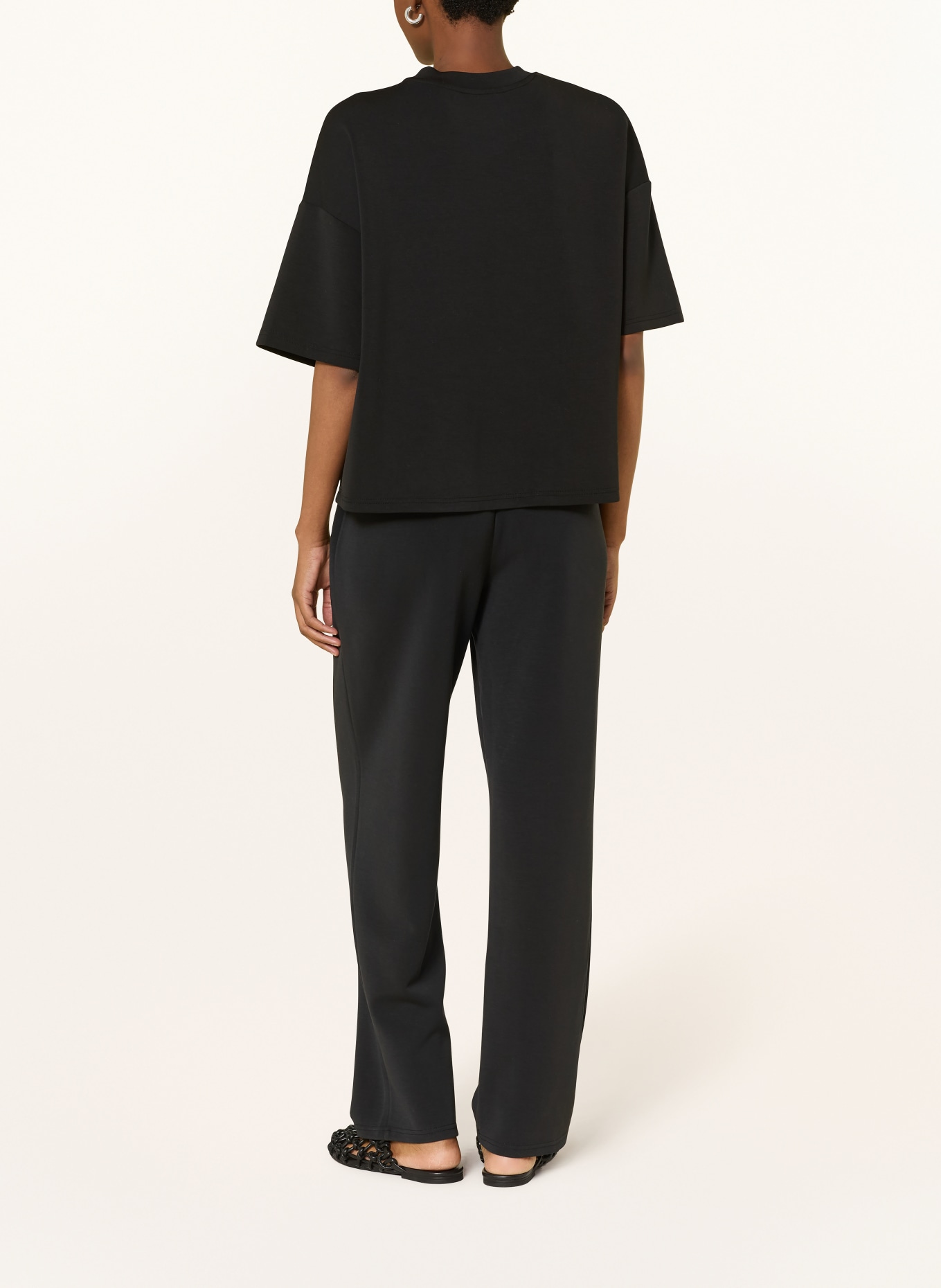 SELECTED Femme Sweatpants: SCHWARZ