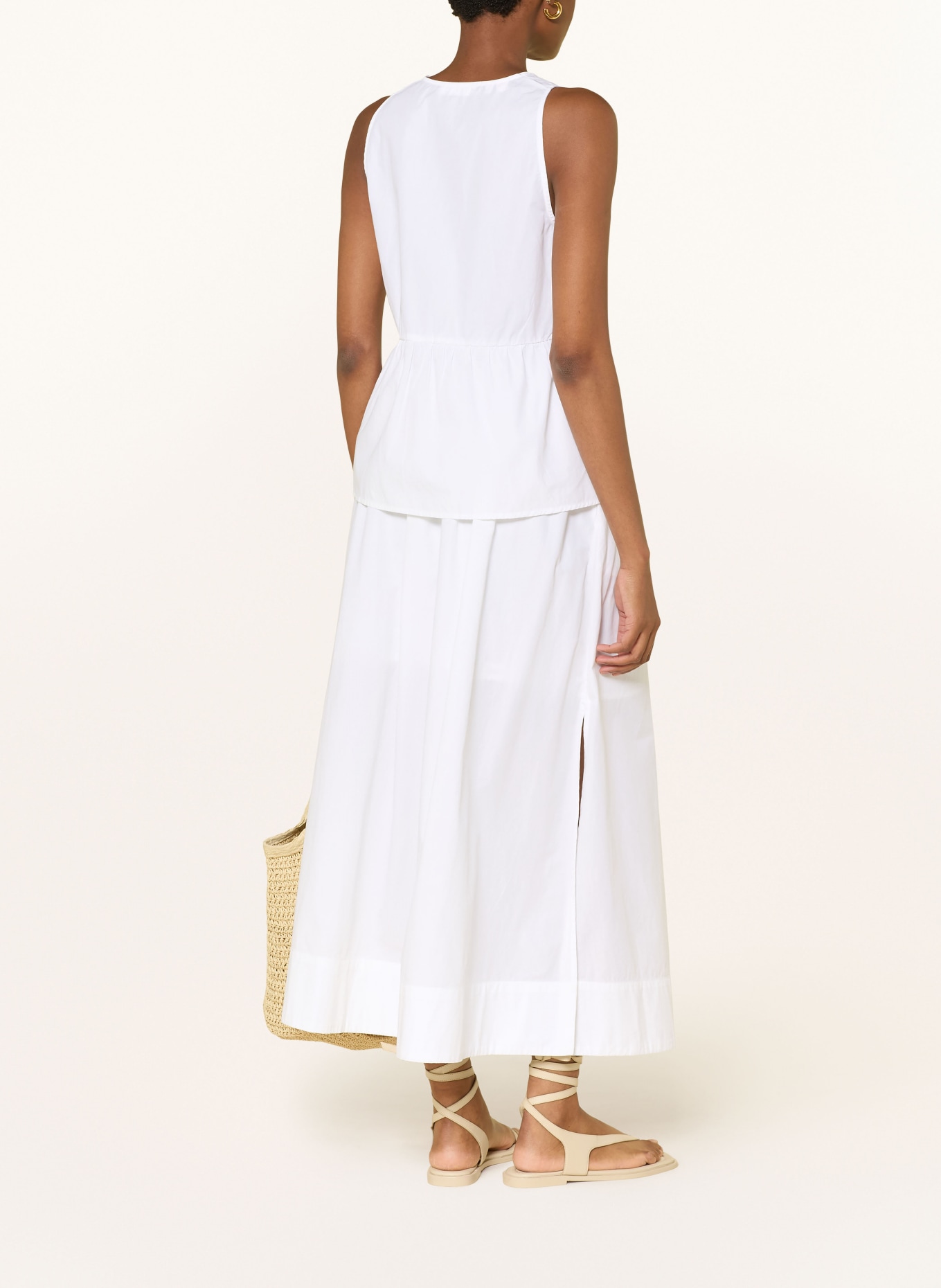 SELECTED Femme Top with ruffles: WHITE