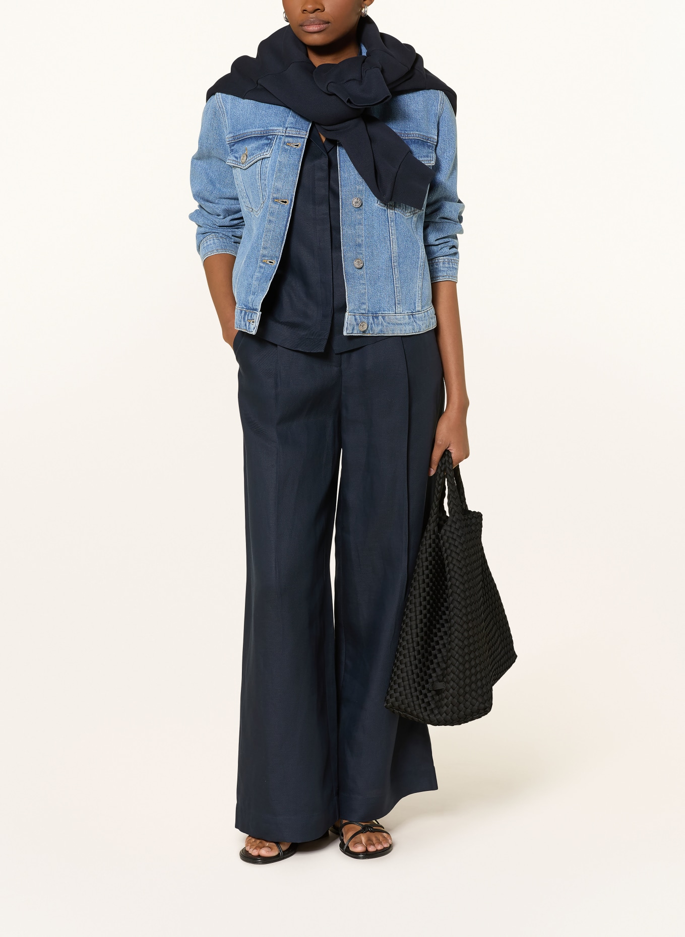 SELECTED Femme denim jacket: BLUE