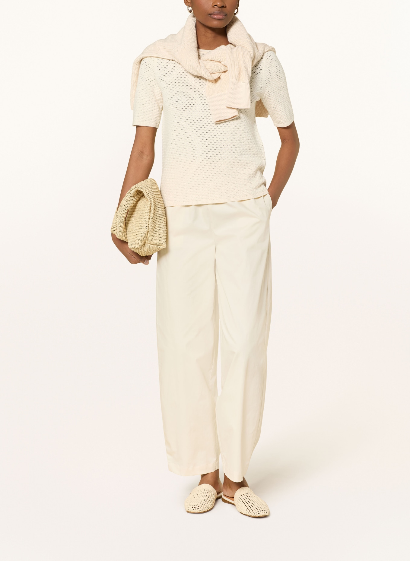 SELECTED Femme Strickshirt: ECRU