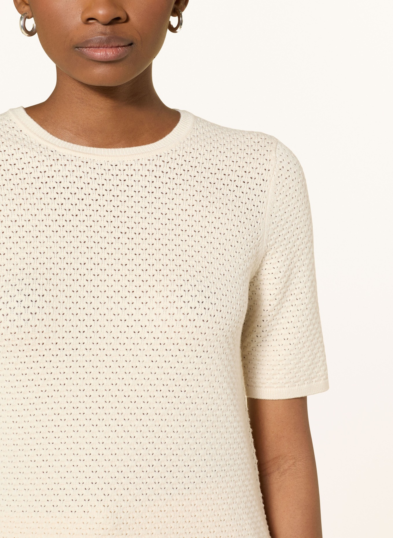 SELECTED Femme Strickshirt: ECRU