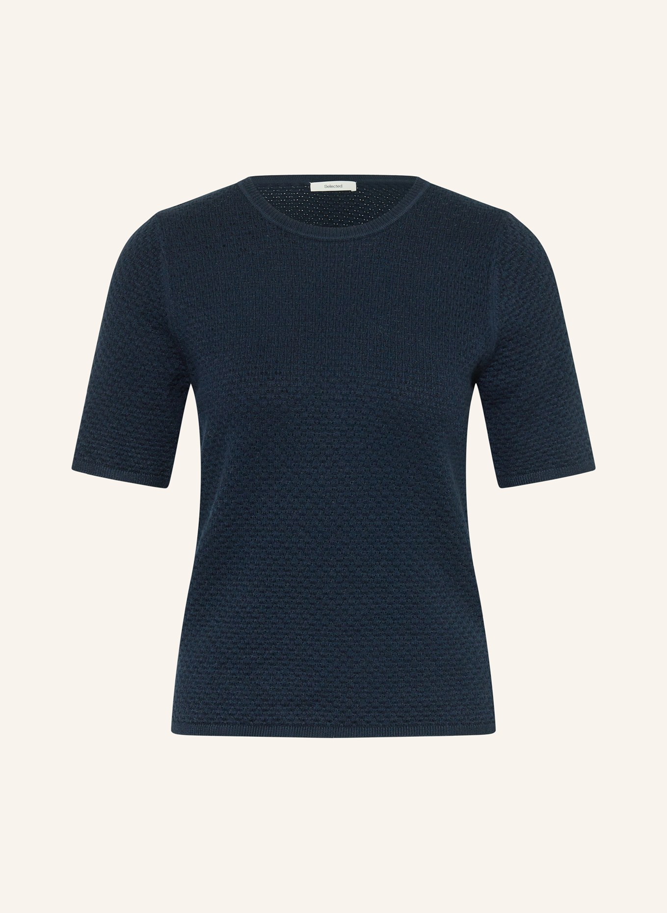 SELECTED Femme Strickshirt: DUNKELBLAU