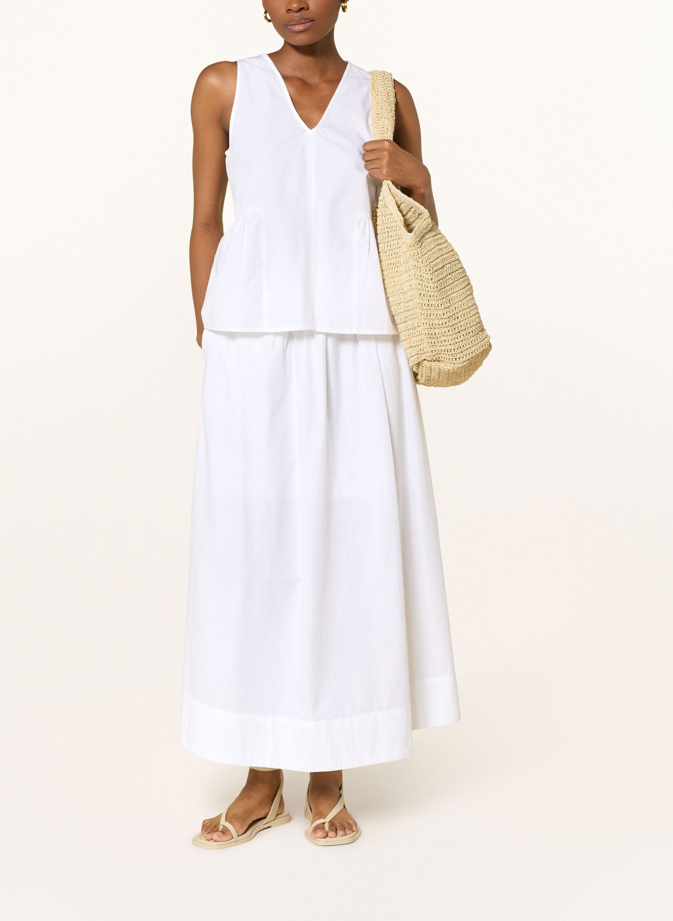 SELECTED Femme skirt: WHITE