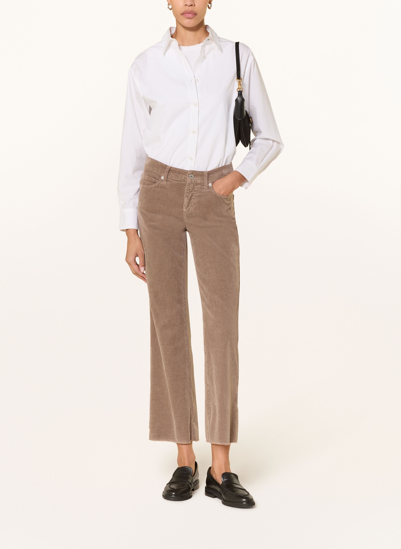 CAMBIO Cordhose FRANCESCA: 043 stone grey