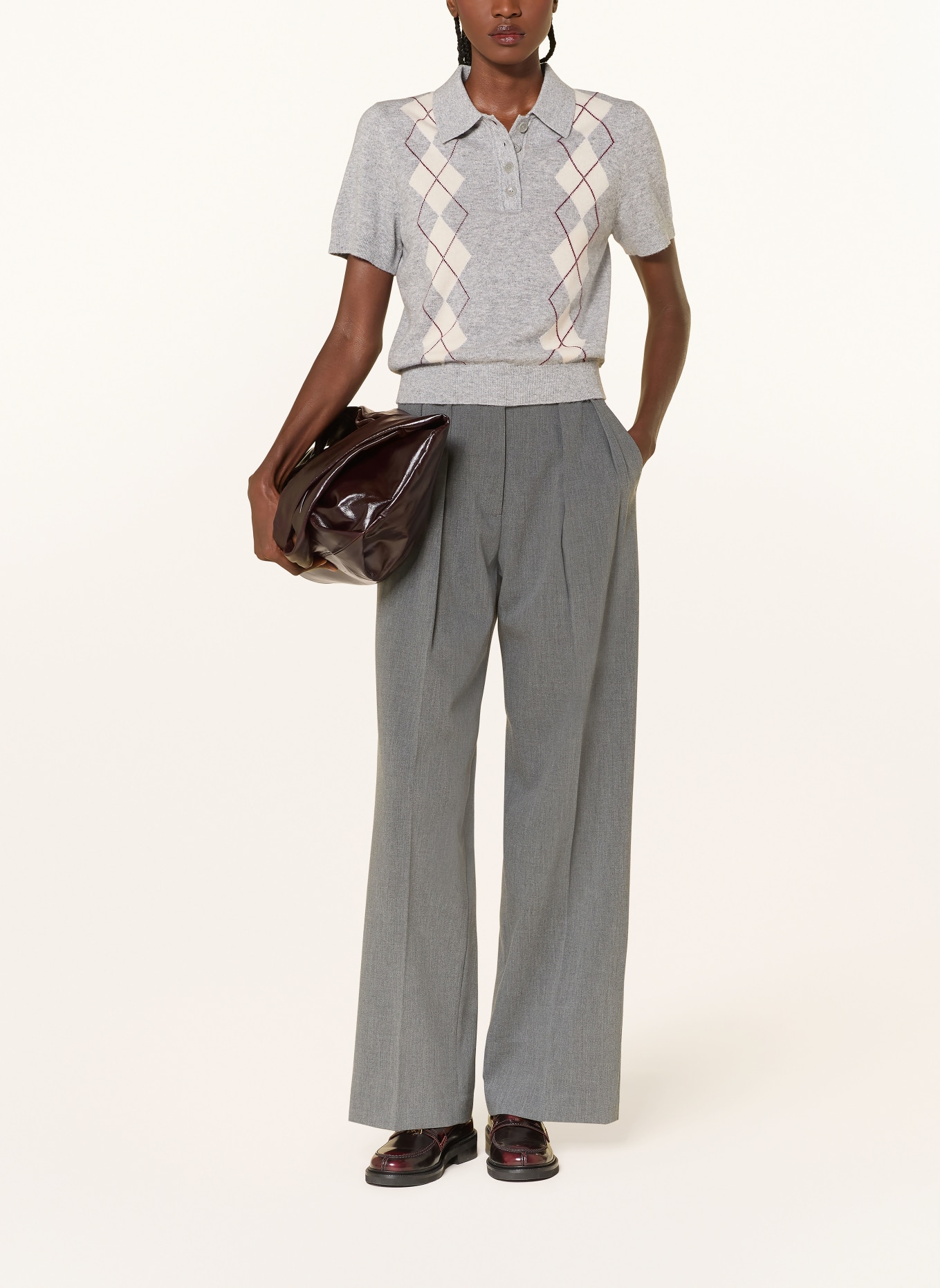 MRS & HUGS marlene pants: GRAY