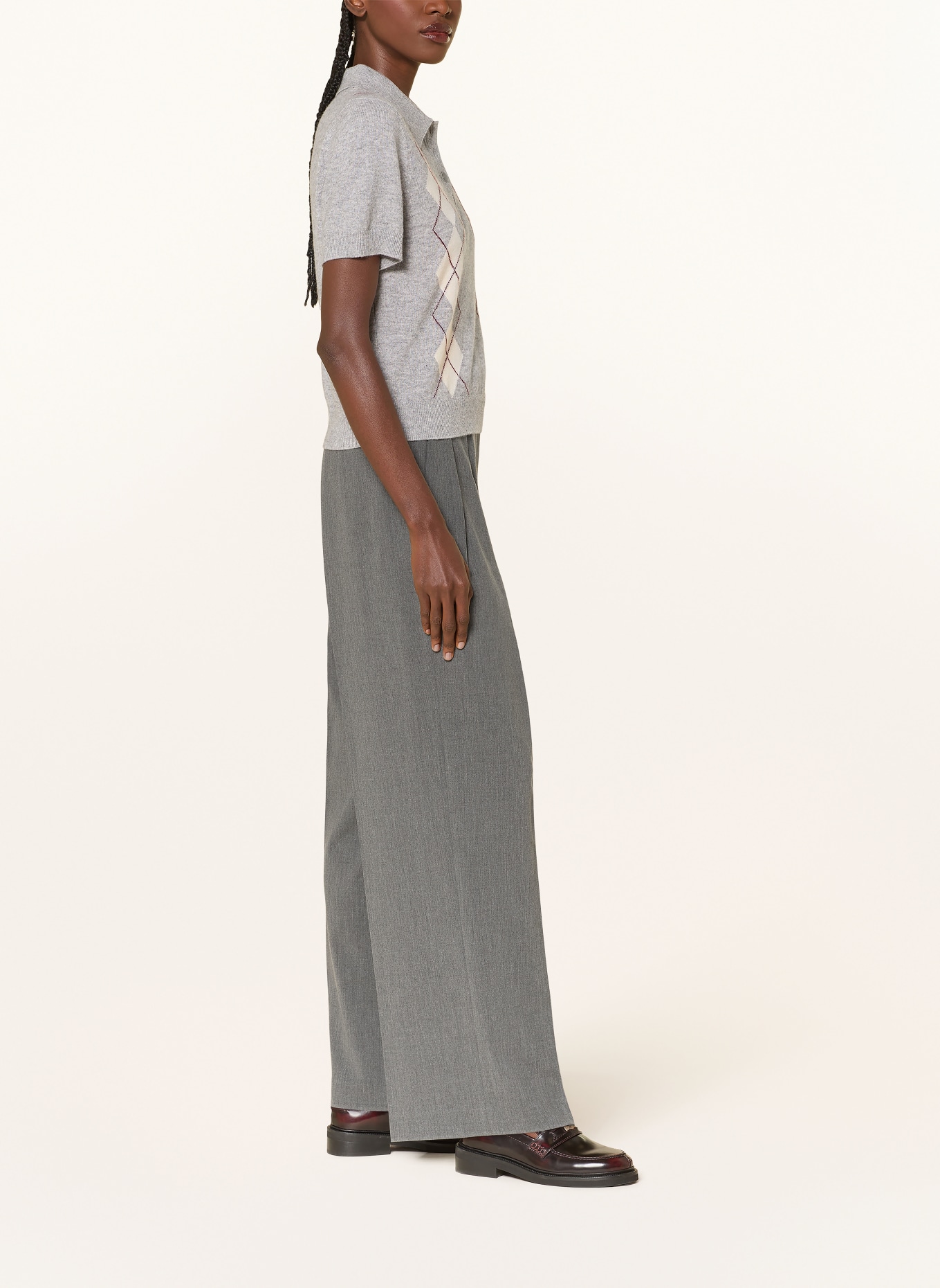 MRS & HUGS marlene pants: GRAY