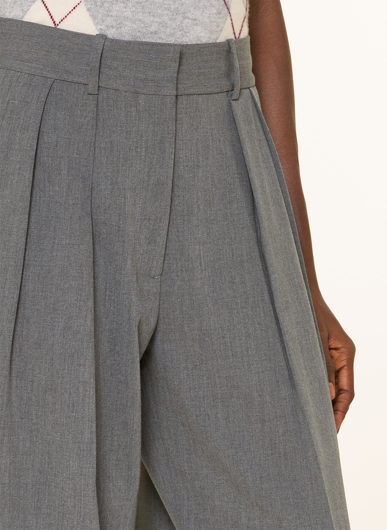 MRS & HUGS marlene pants: GRAY