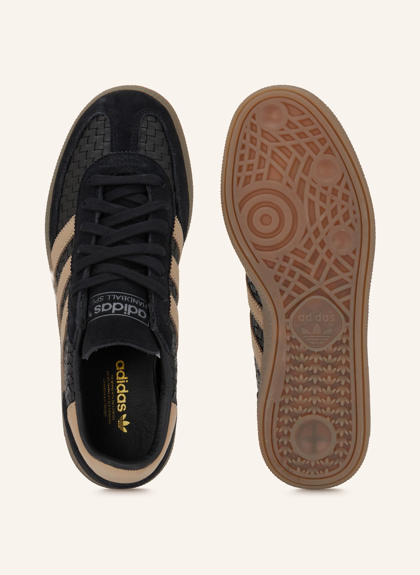 adidas Originals Sneaker HANDBALL SPEZIAL: SCHWARZ / CAMEL