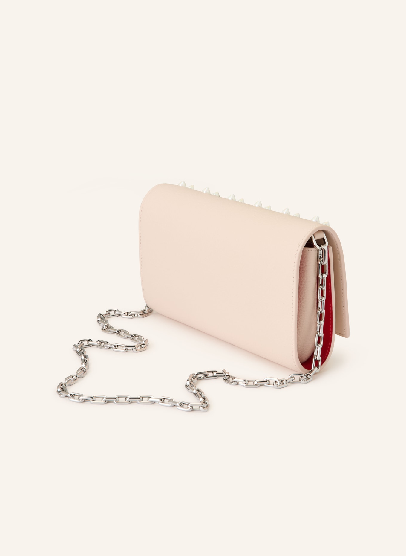 Christian Louboutin Geldbörse PALOMA zum Umhängen: CREME